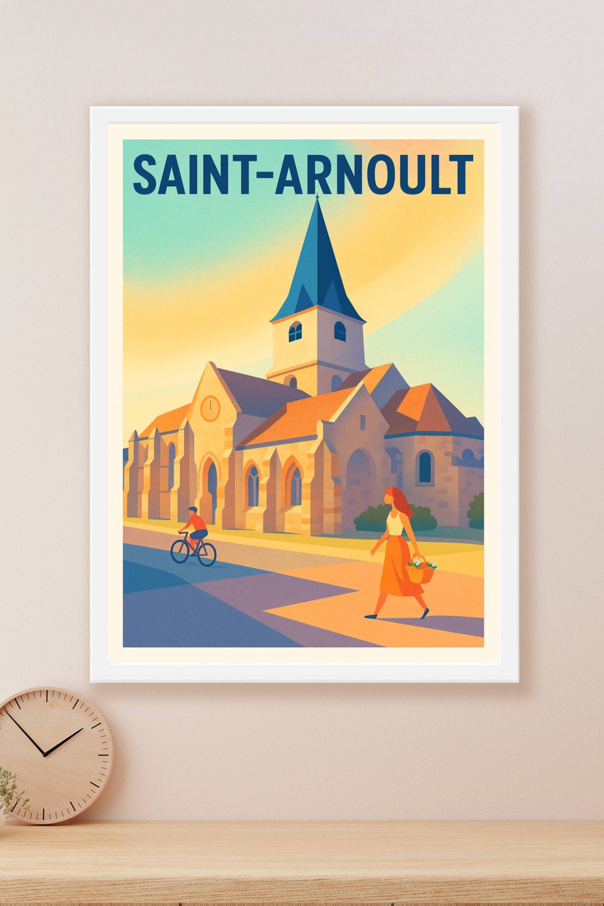 Affiche de Saint-Arnoult - Charme et sérénité au coeur du village