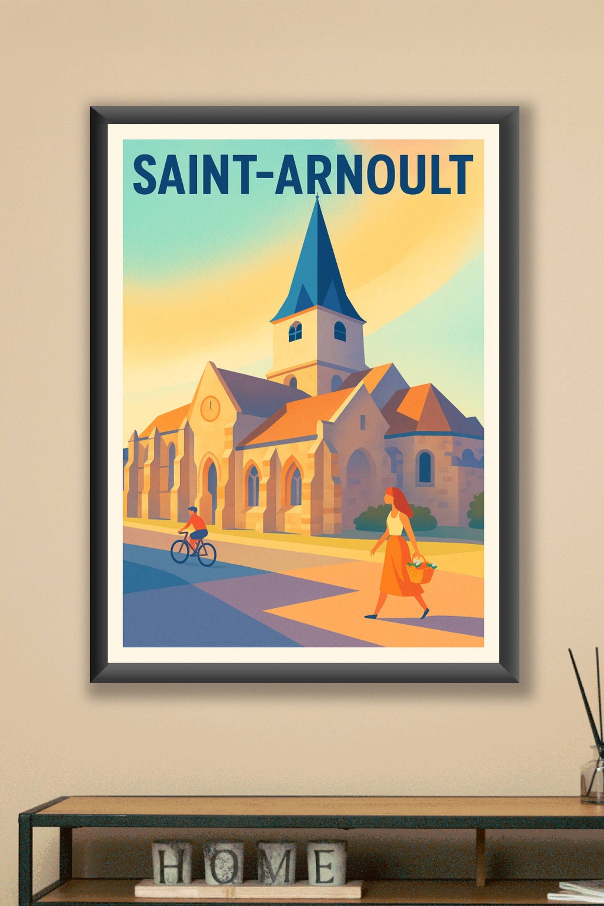 Affiche de Saint-Arnoult - Charme et sérénité au coeur du village