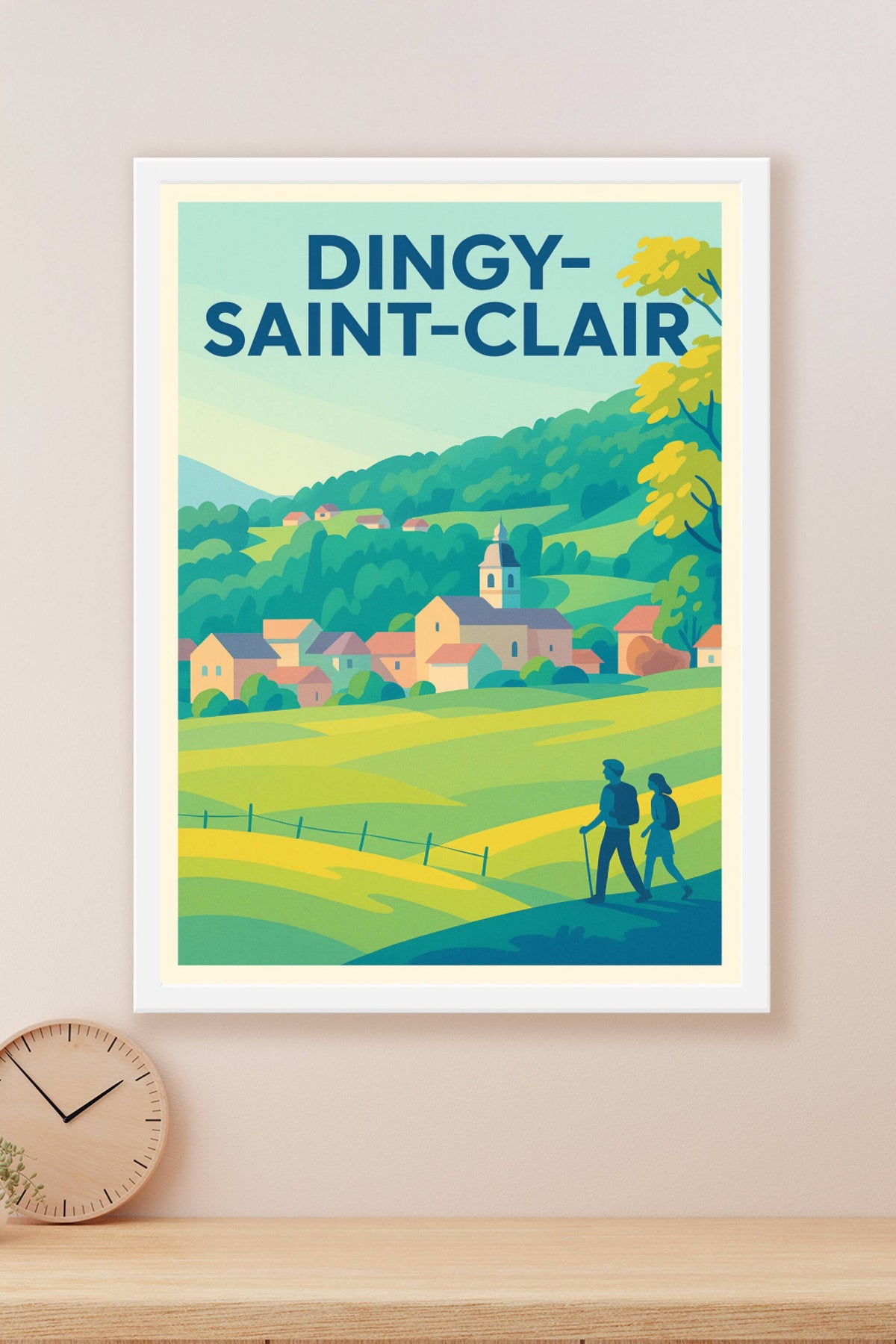 Affiche de Dingy-Saint-Clair - L'escapade bucolique au cœur des Alpes