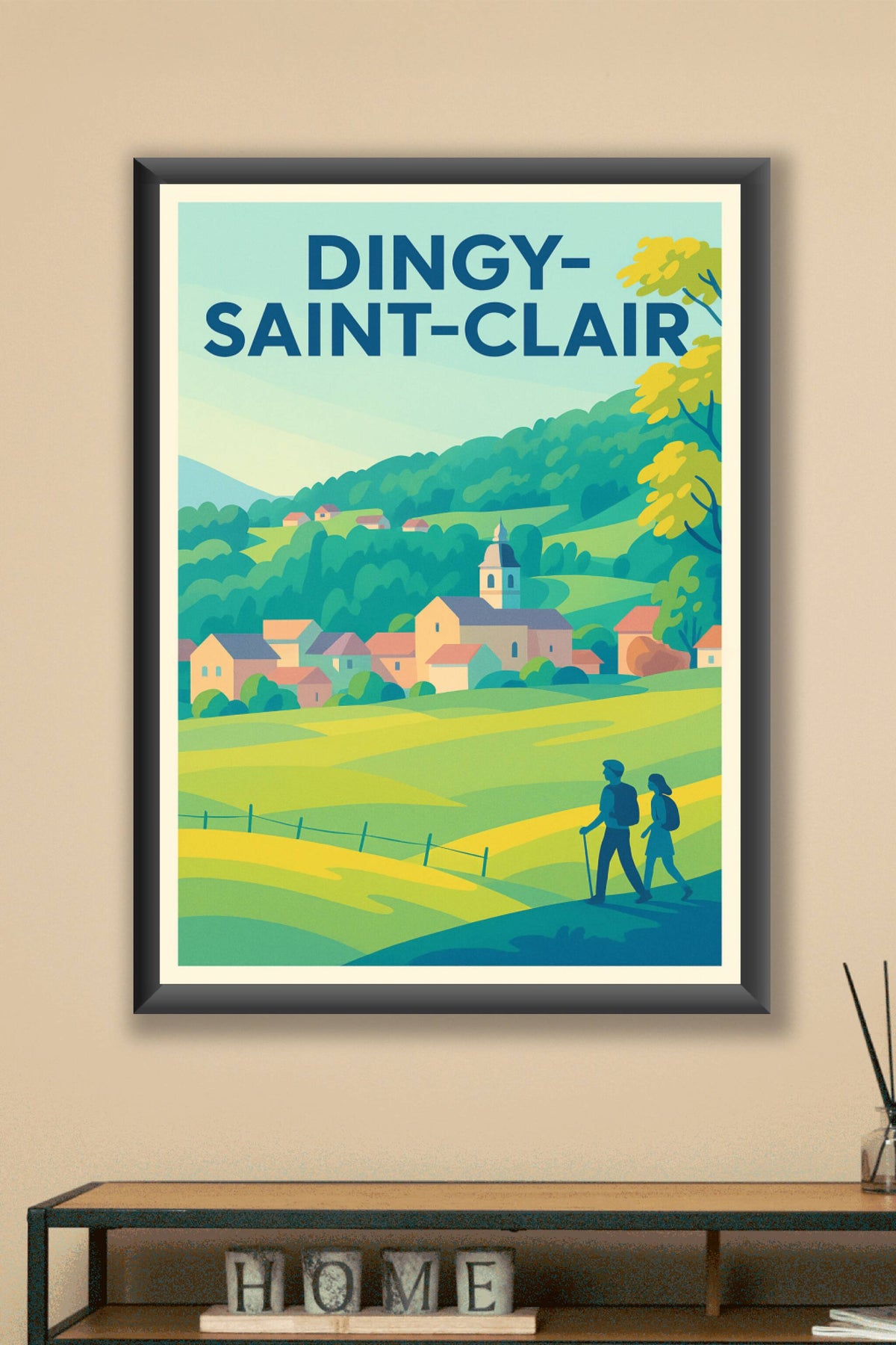 Affiche de Dingy-Saint-Clair - L'escapade bucolique au cœur des Alpes