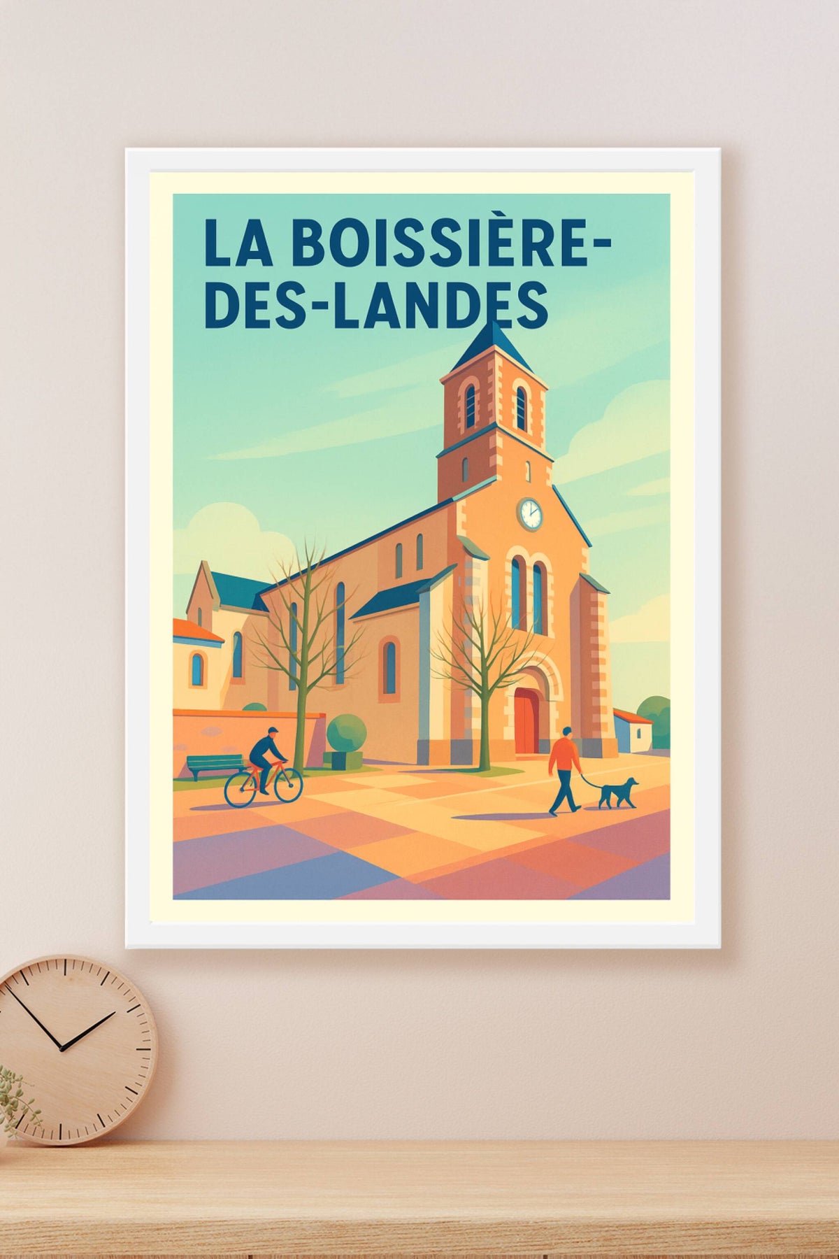 Affiche de La Boissière-des-Landes - Charme paisible et architecture locale