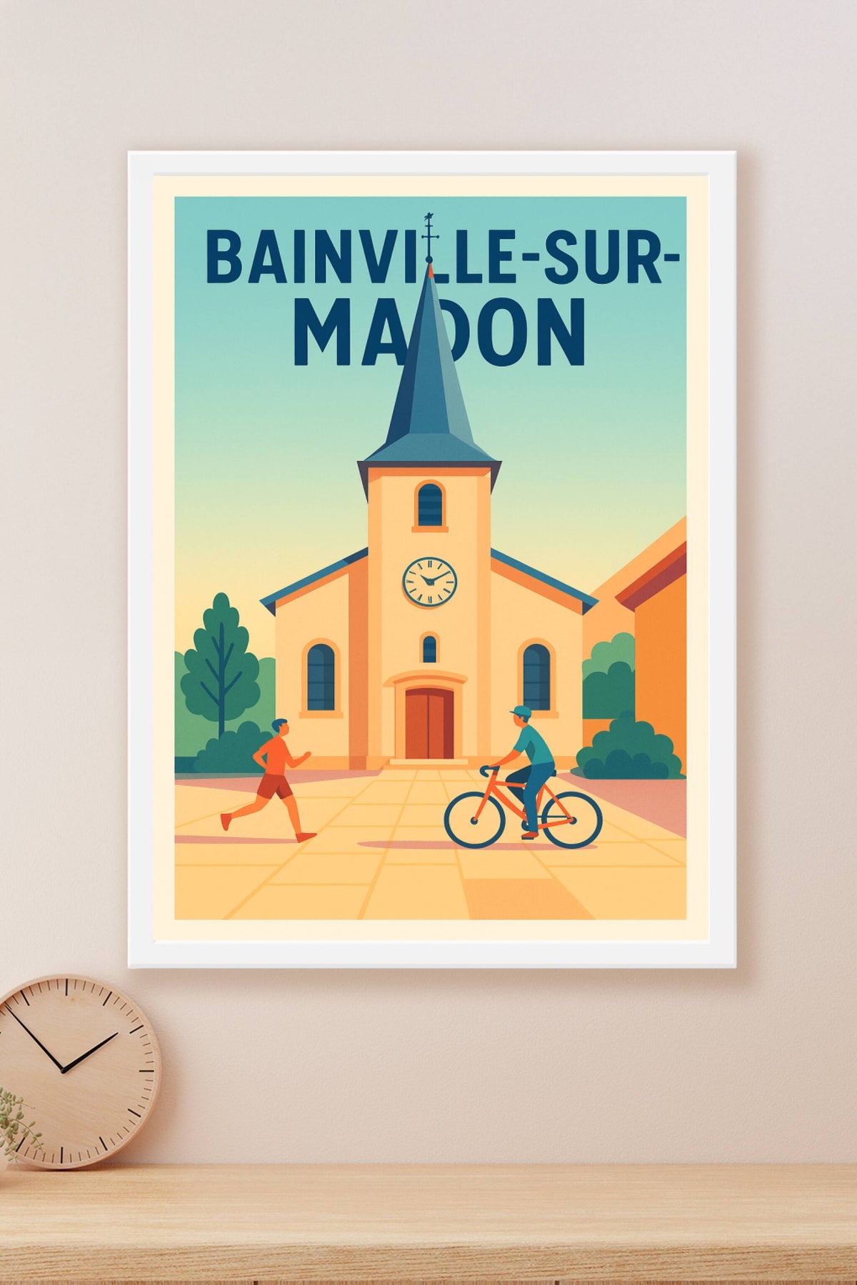 Affiche de Bainville-sur-Madon - Charme paisible au cœur du village