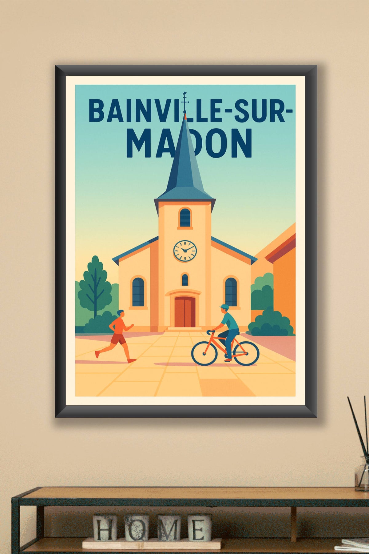 Affiche de Bainville-sur-Madon - Charme paisible au cœur du village
