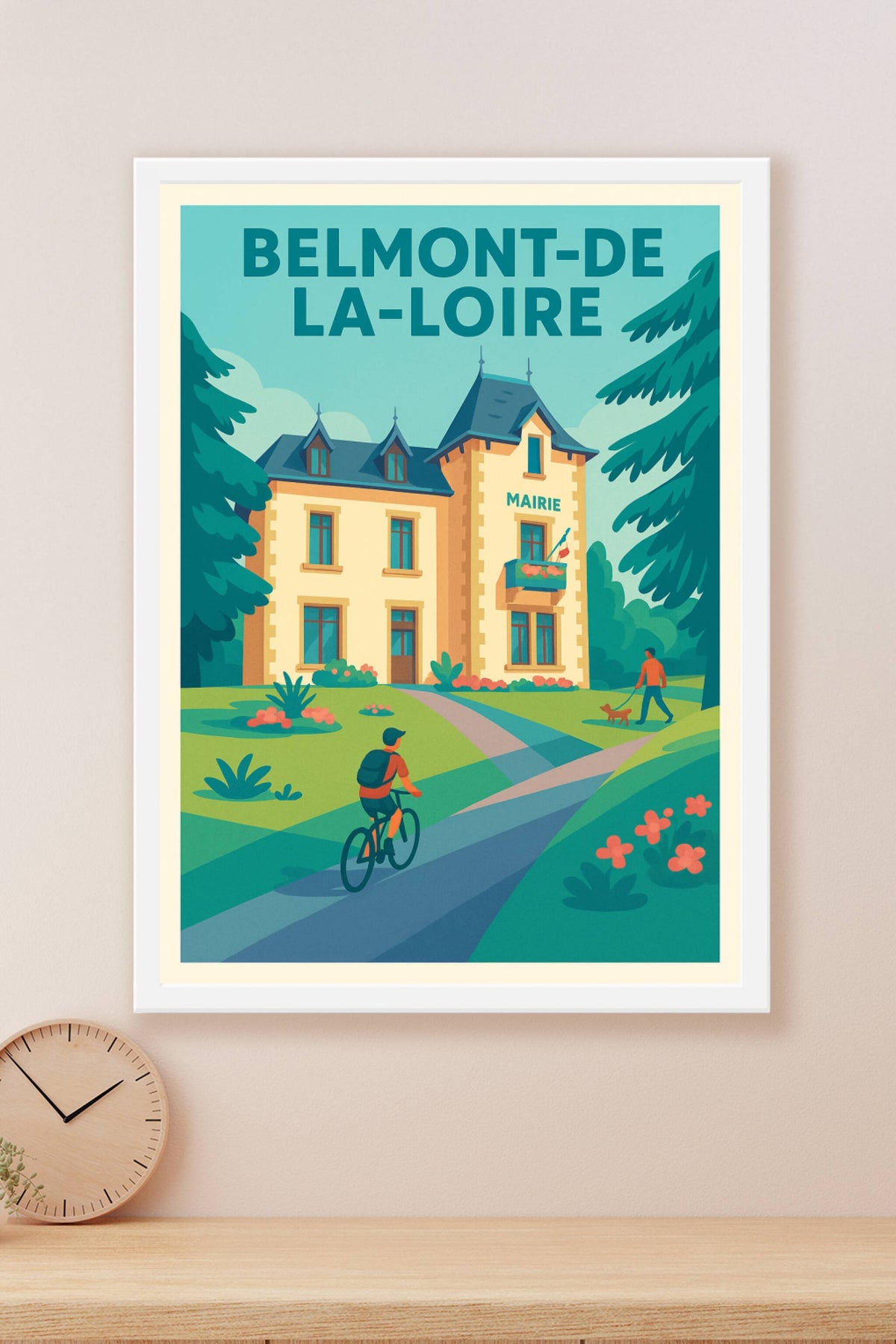 Affiche de Belmont-de-la-Loire - Charme paisible et nature authentique
