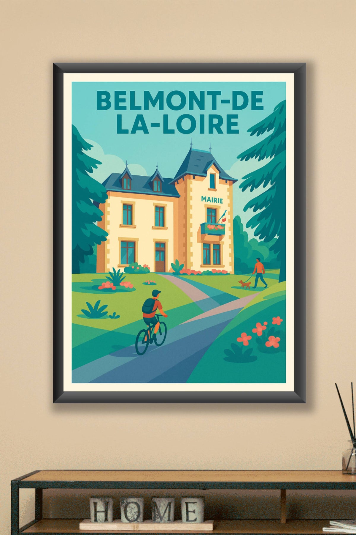 Affiche de Belmont-de-la-Loire - Charme paisible et nature authentique