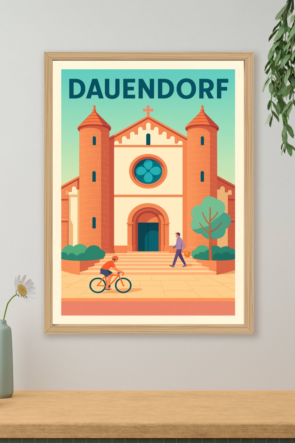 Affiche de Dauendorf - Charme et sérénité au cœur de l'architecture locale