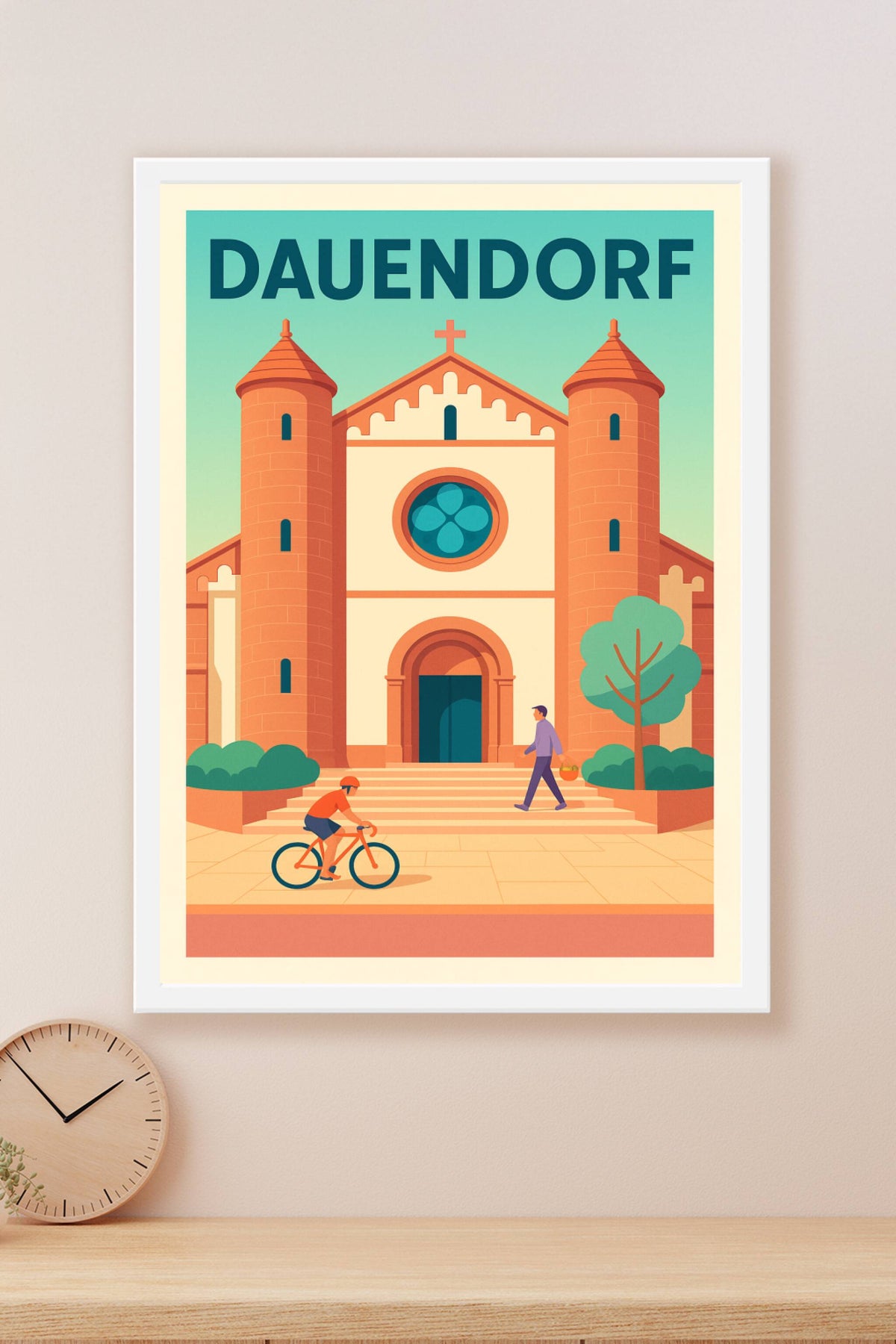 Affiche de Dauendorf - Charme et sérénité au cœur de l'architecture locale