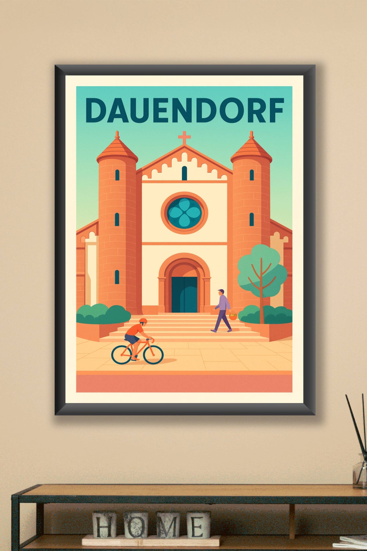Affiche de Dauendorf - Charme et sérénité au cœur de l'architecture locale