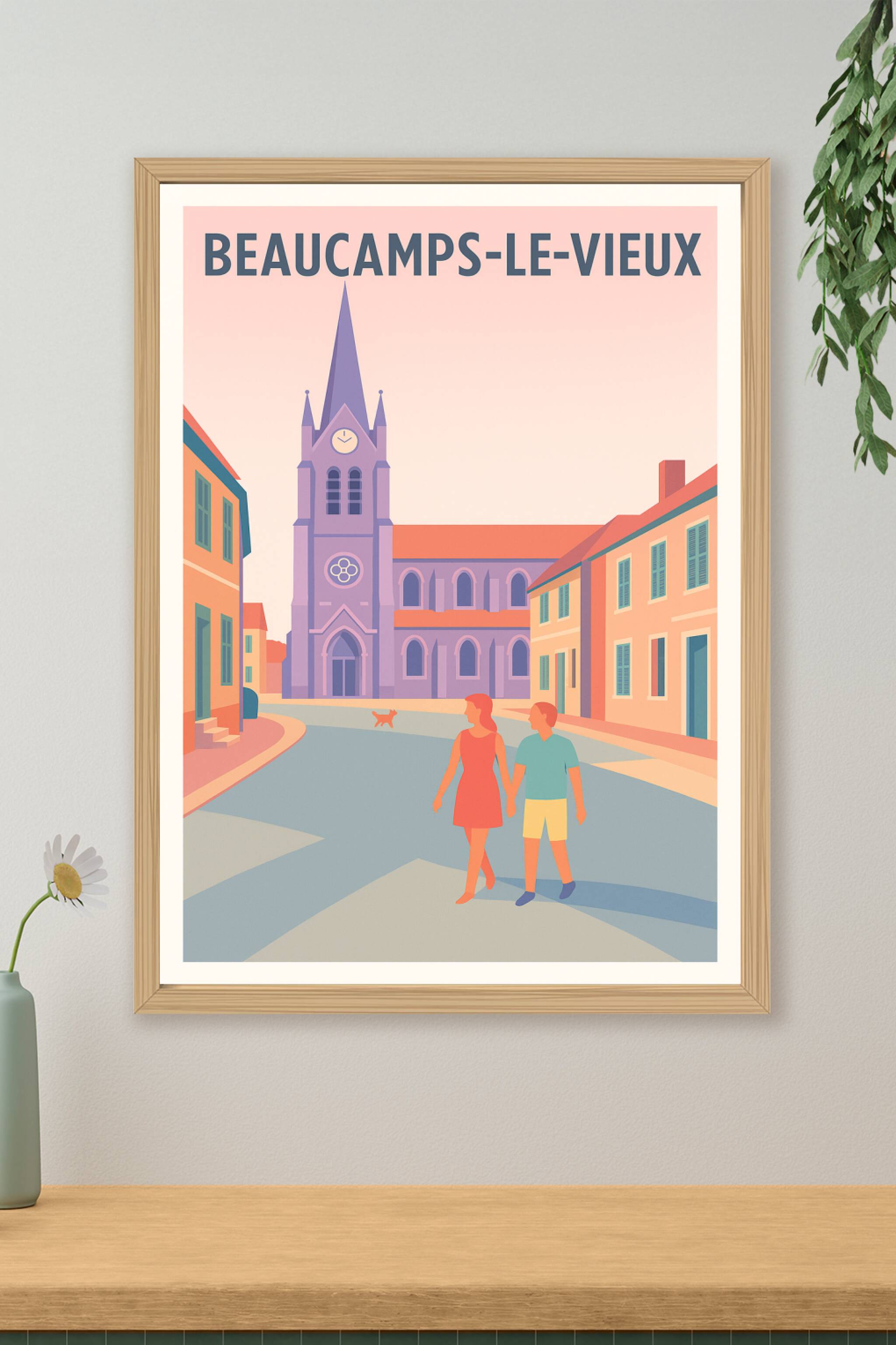 Affiche de Beaucamps-le-Vieux - Charme et sérénité au cœur du village
