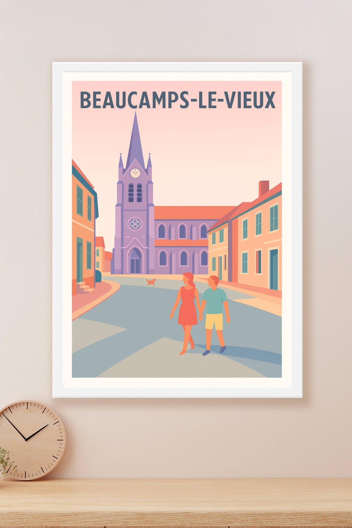 Affiche de Beaucamps-le-Vieux - Charme et sérénité au cœur du village
