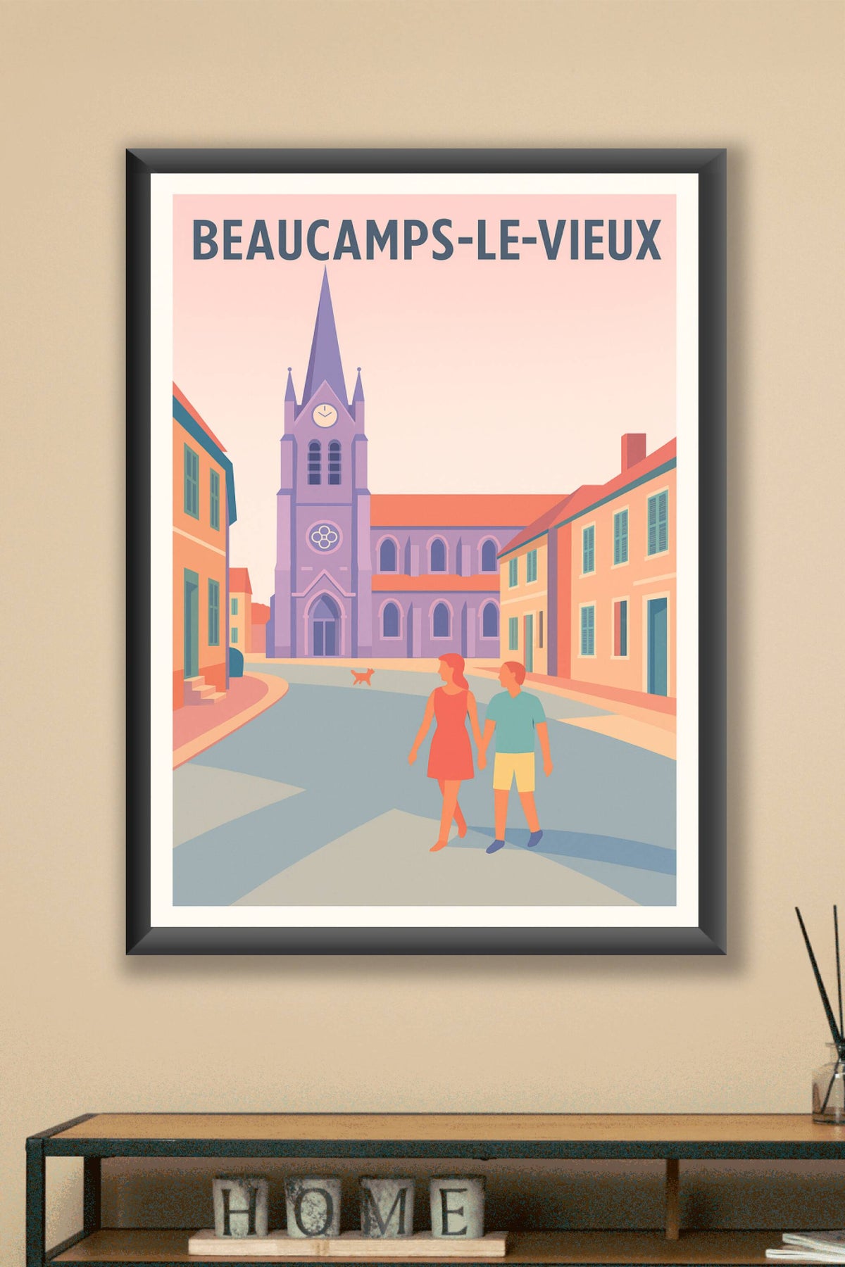 Affiche de Beaucamps-le-Vieux - Charme et sérénité au cœur du village