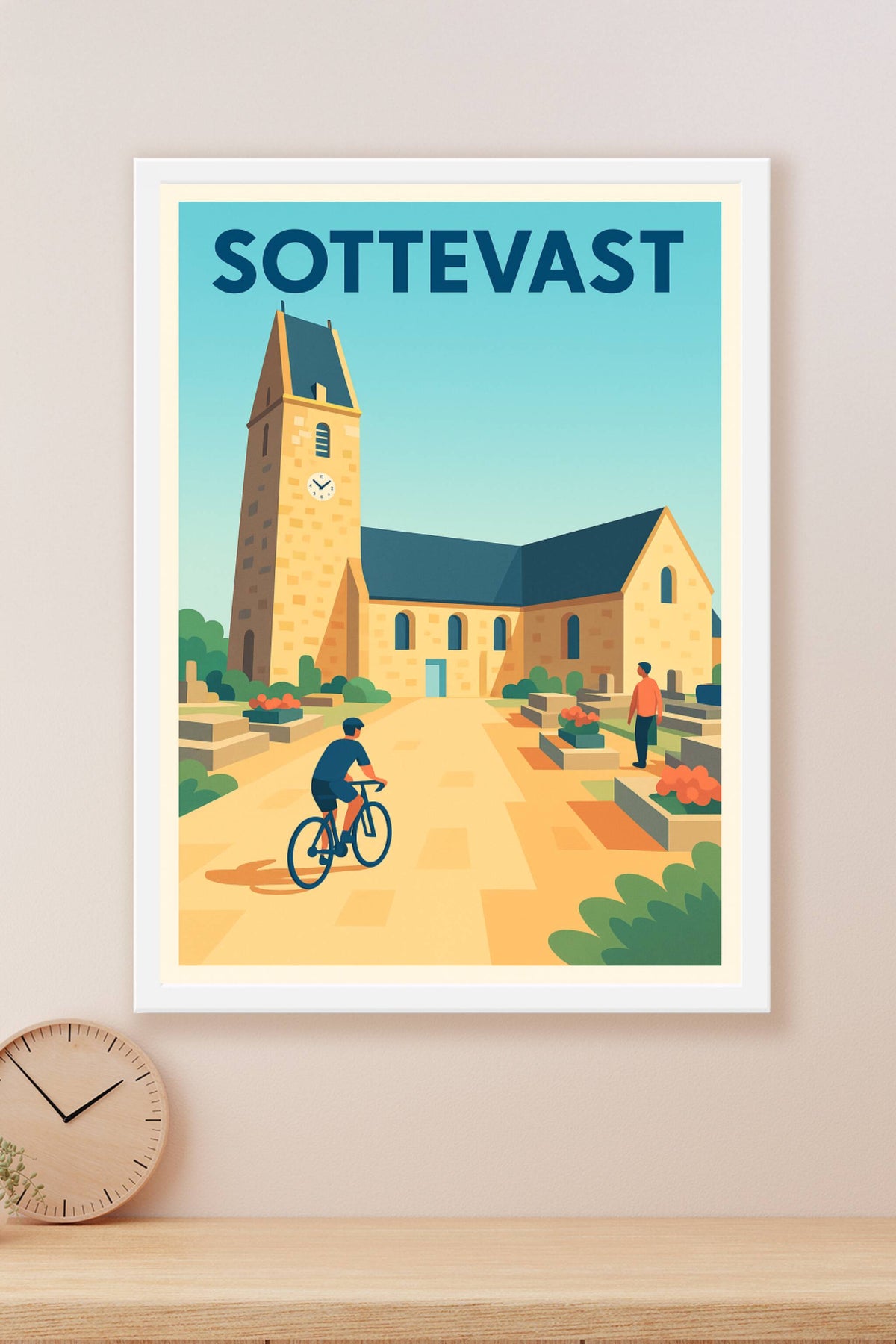 Affiche de Sottevast - Charme et sérénité au cœur du village