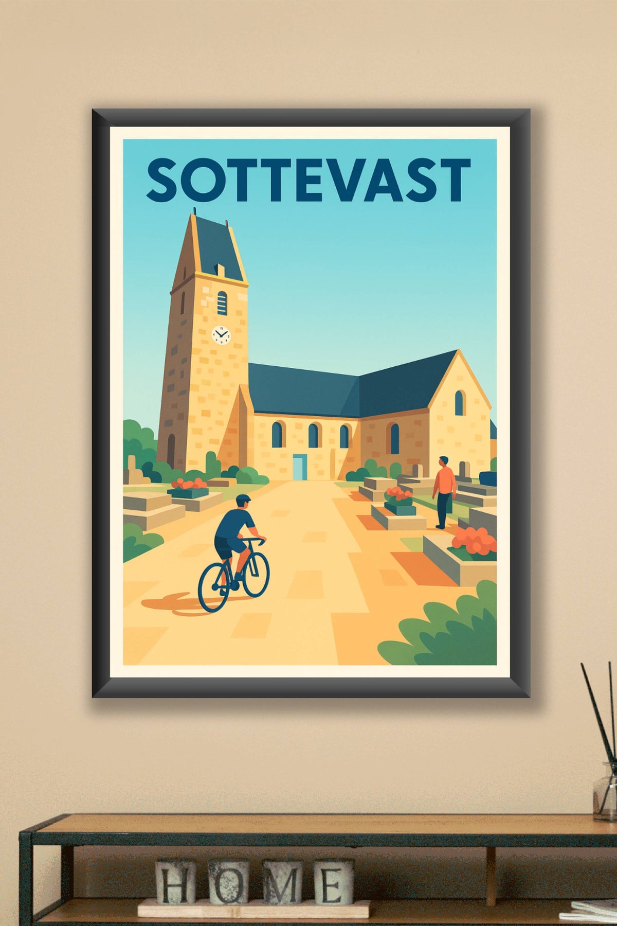Affiche de Sottevast - Charme et sérénité au cœur du village