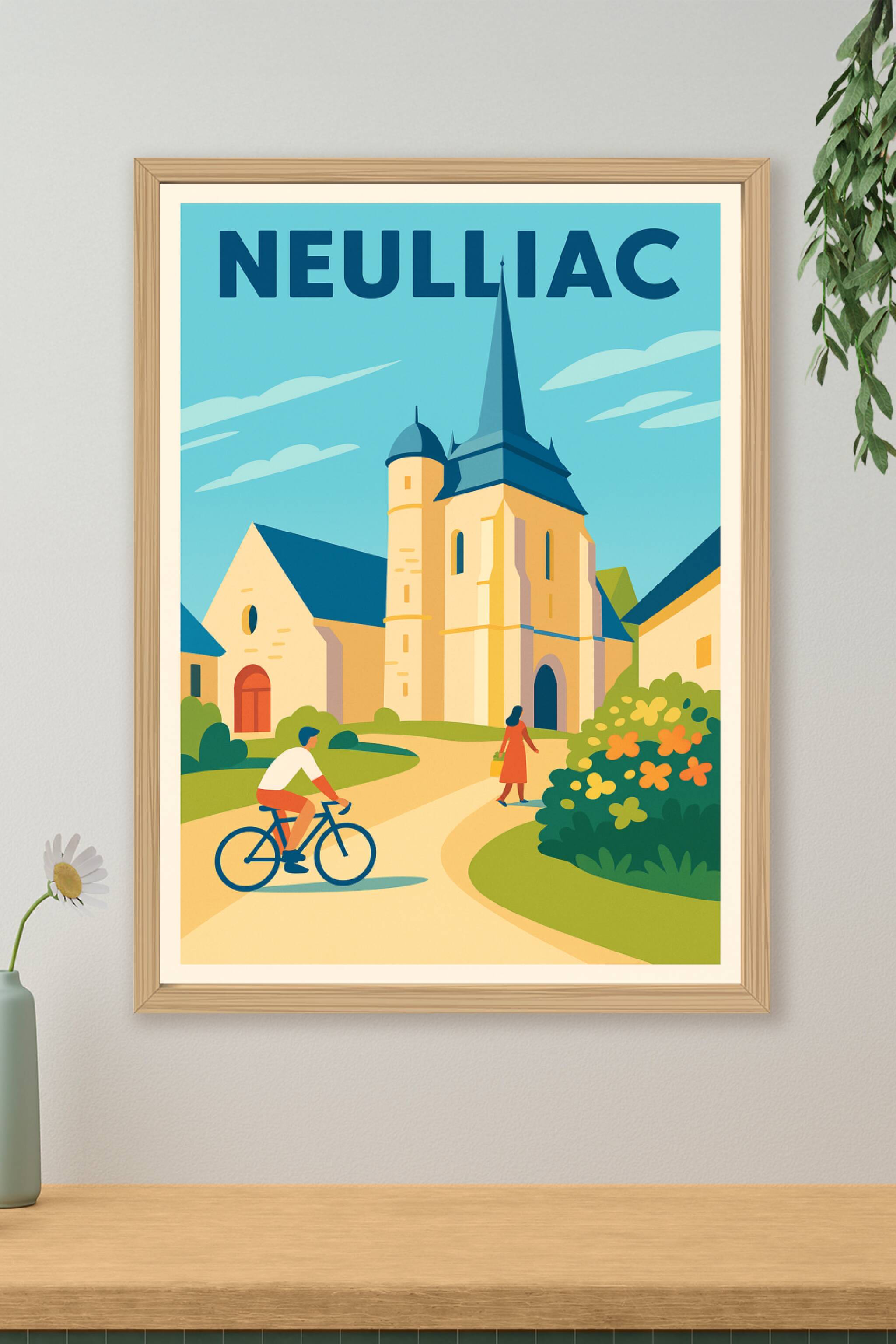 Affiche de Neulliac - Charme et Sérénité au Cœur de la Bretagne