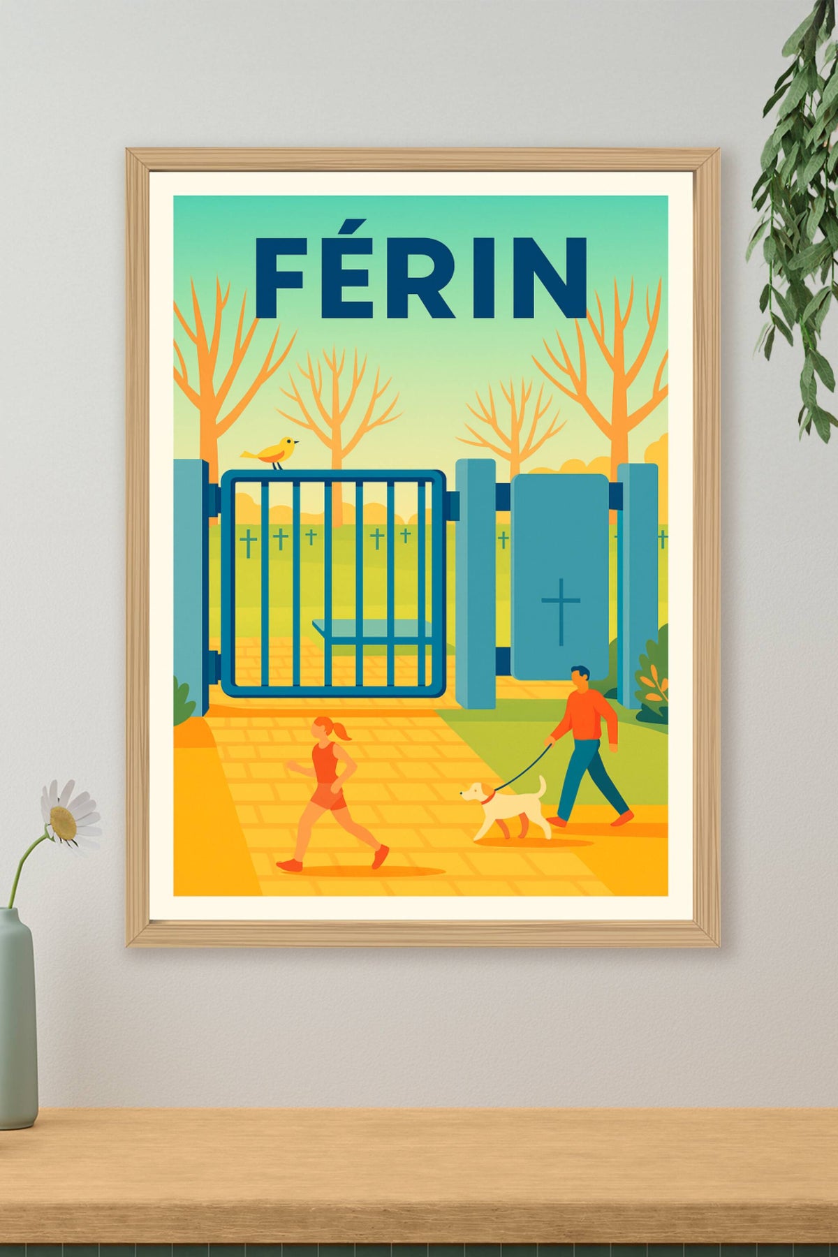 Affiche de Férin - Ambiance paisible et nature au quotidien