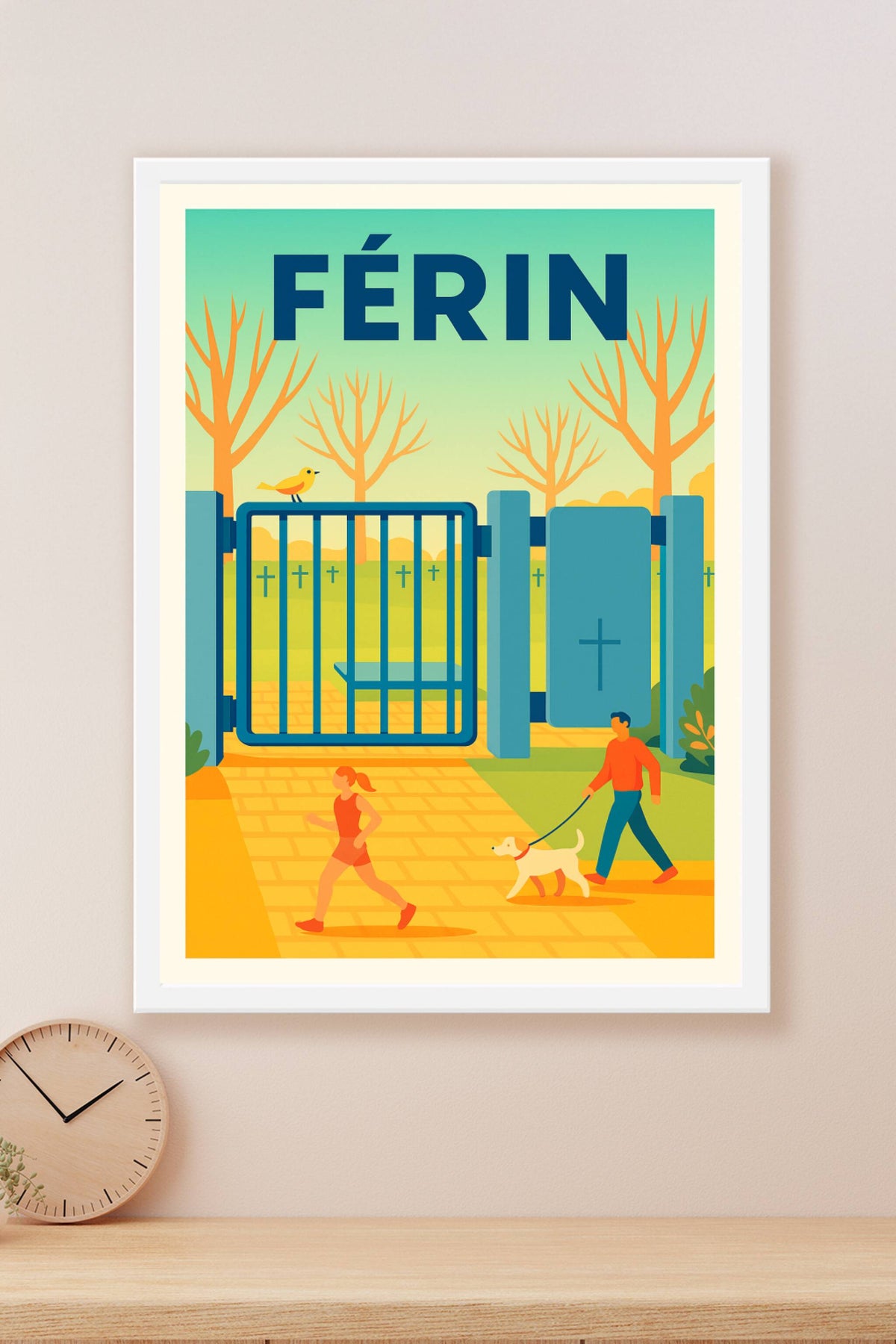 Affiche de Férin - Ambiance paisible et nature au quotidien