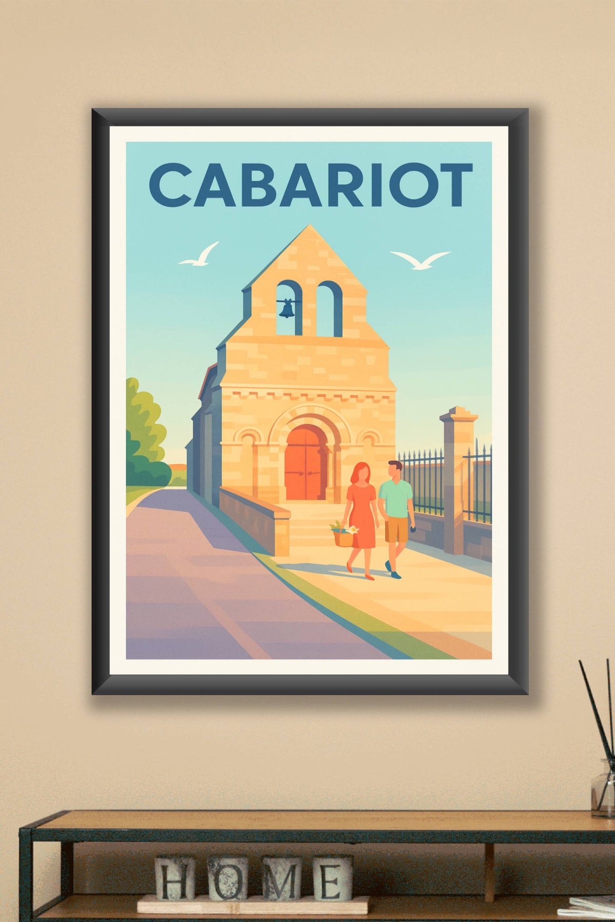 Affiche de Cabariot - Charme authentique en plein cœur de la Charente-Maritime