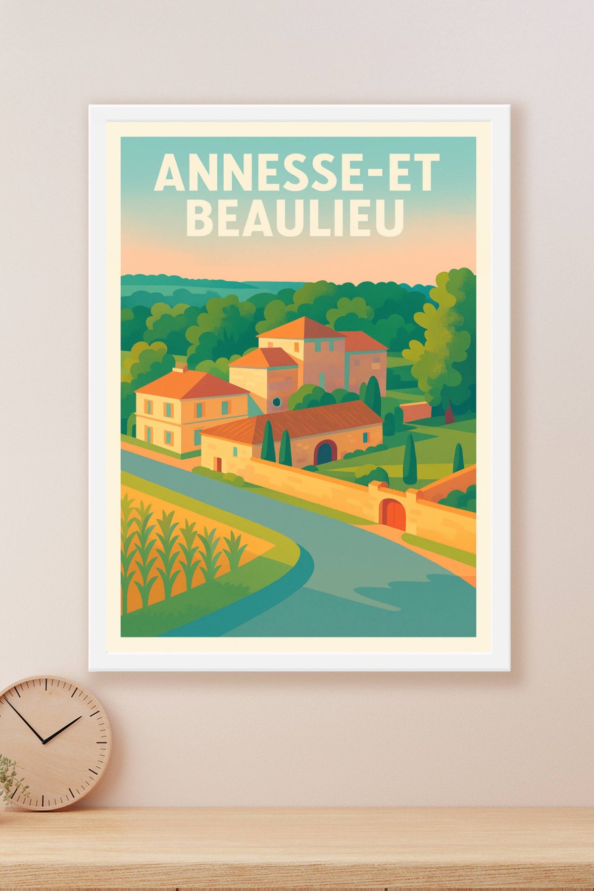 Affiche de Annesse-et-Beaulieu - Charme et sérénité à la campagne