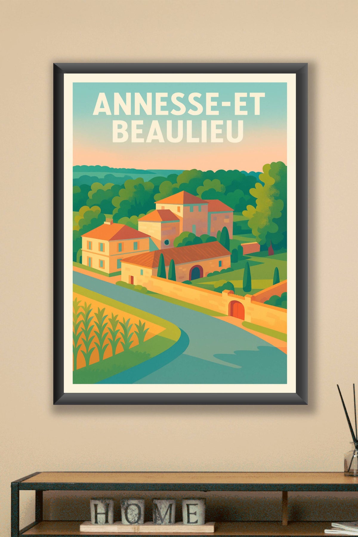 Affiche de Annesse-et-Beaulieu - Charme et sérénité à la campagne
