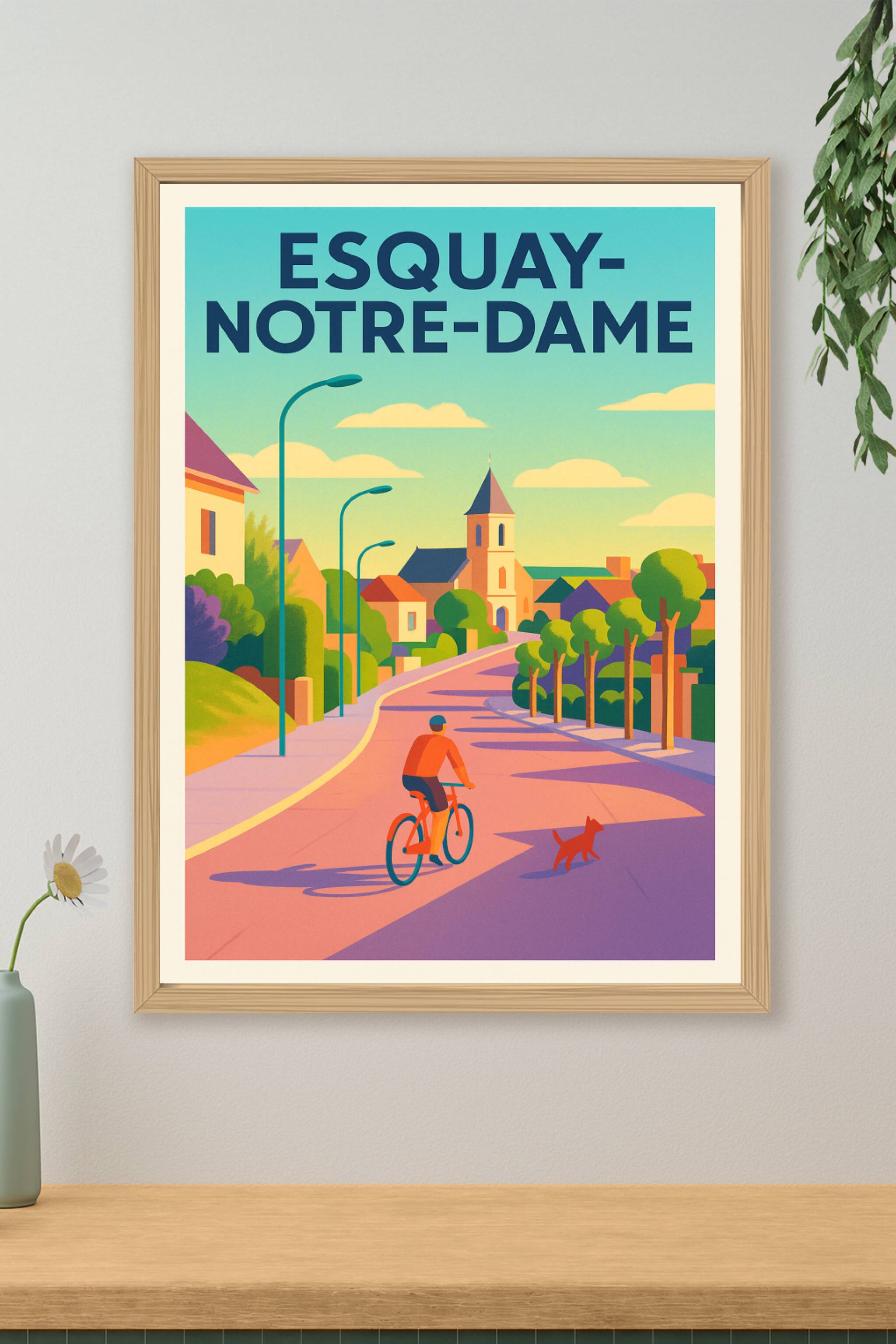 Affiche de Esquay-Notre-Dame - L'escapade paisible au cœur du village