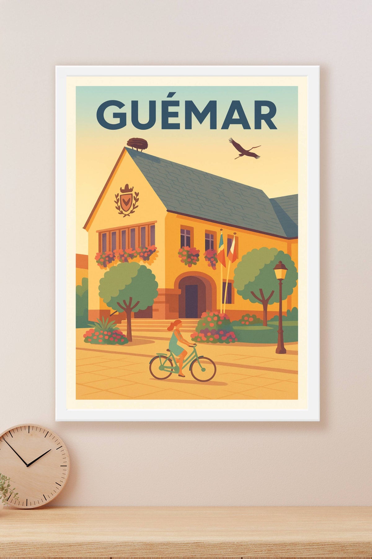 Affiche de Guémar - Charme et douceur d’une ville alsacienne