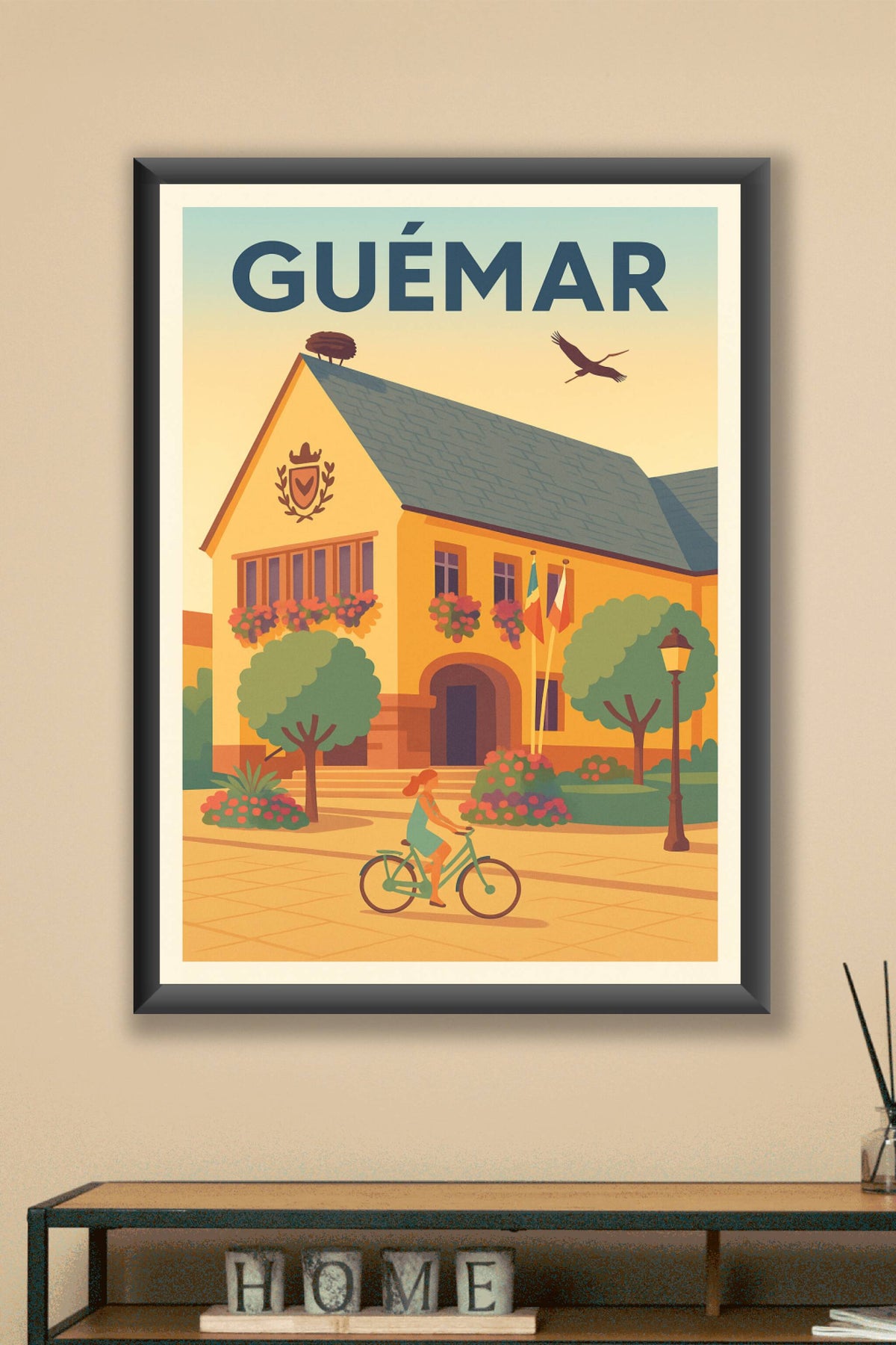 Affiche de Guémar - Charme et douceur d’une ville alsacienne