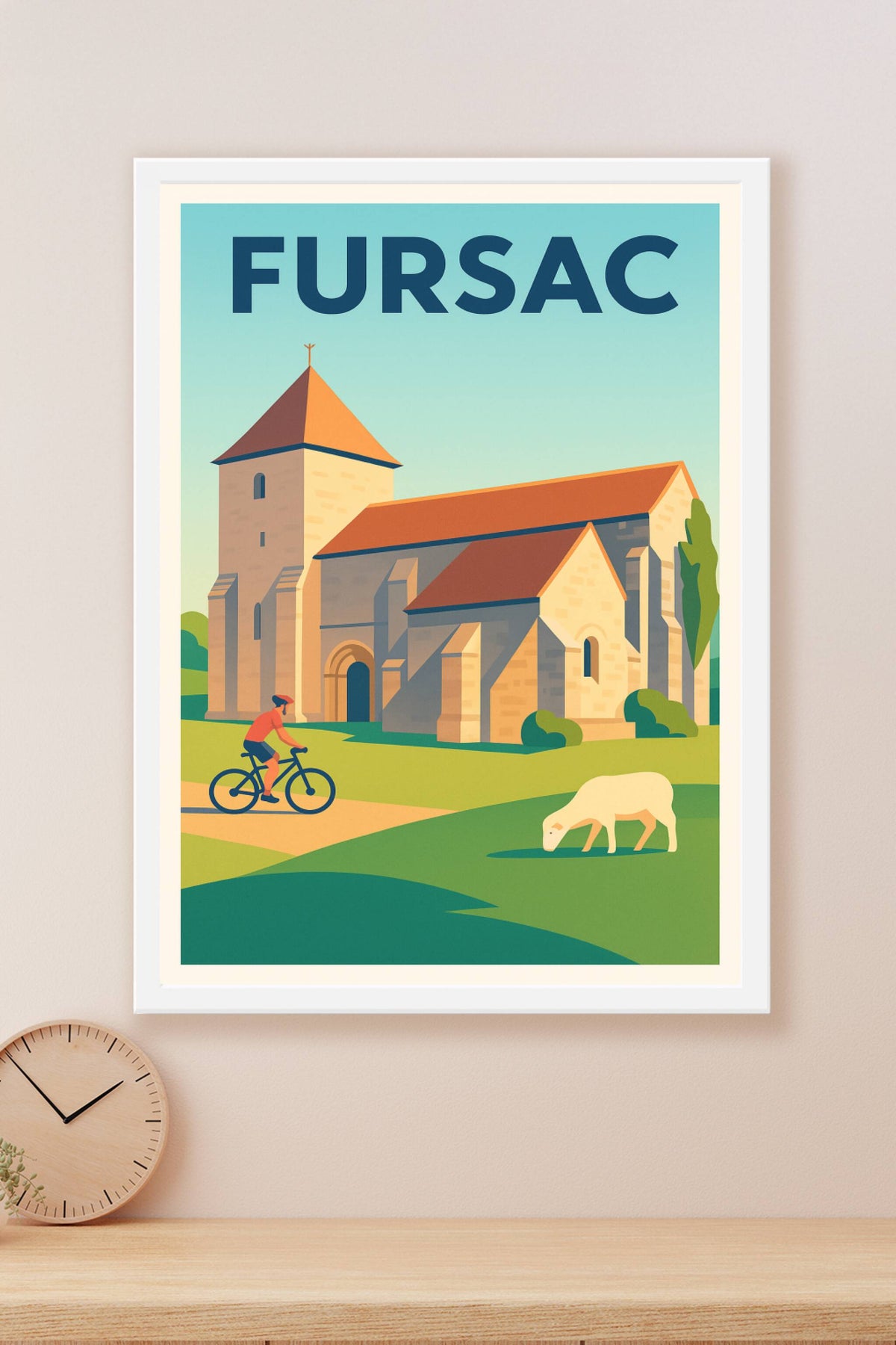 Affiche de Fursac - Charme paisible et nature préservée