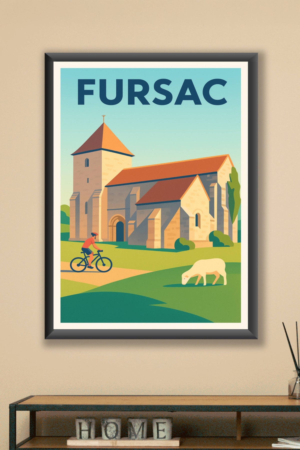 Affiche de Fursac - Charme paisible et nature préservée