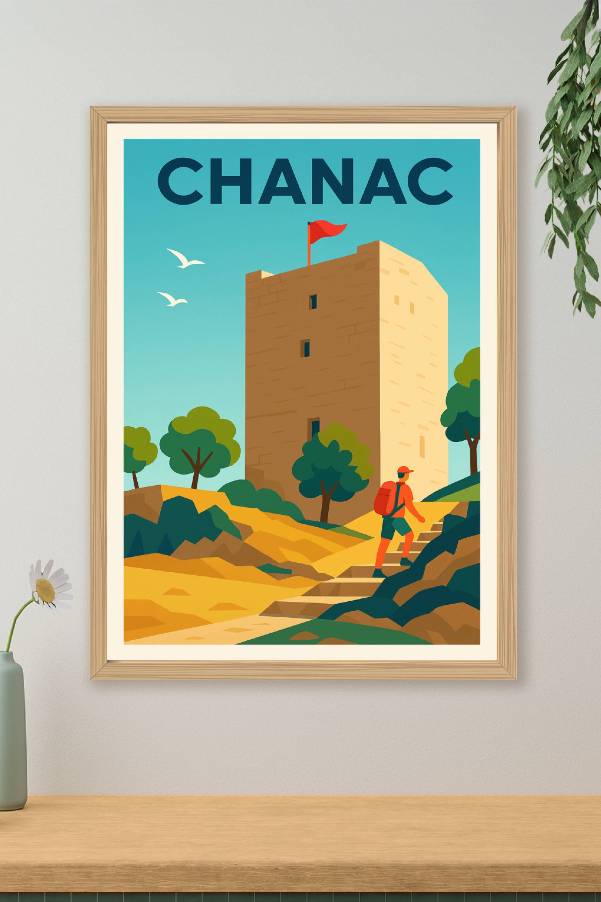 Affiche de Chanac - Évasion et découverte au cœur de la nature