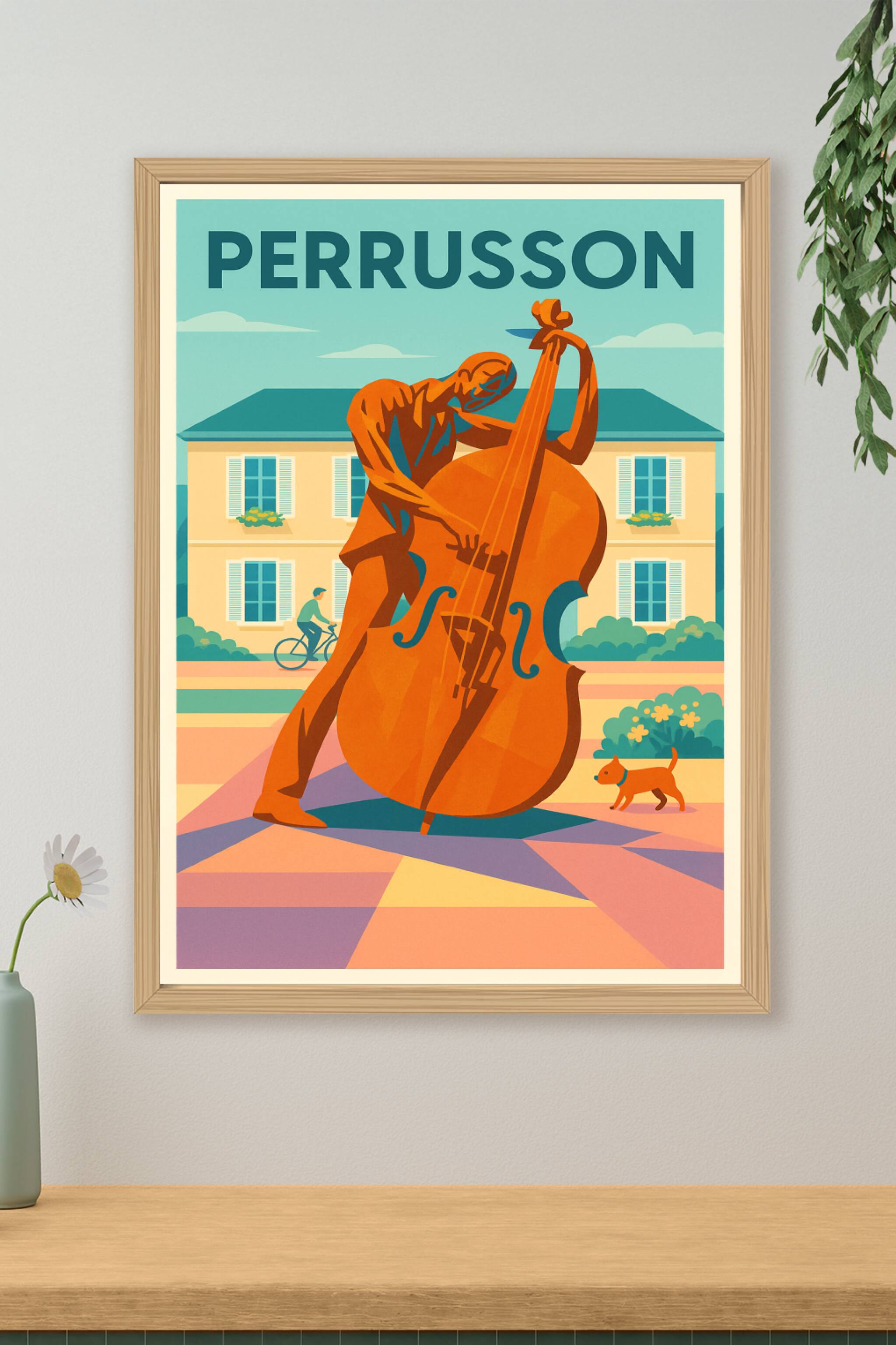 Affiche de Perrusson - L'art de vivre en musique