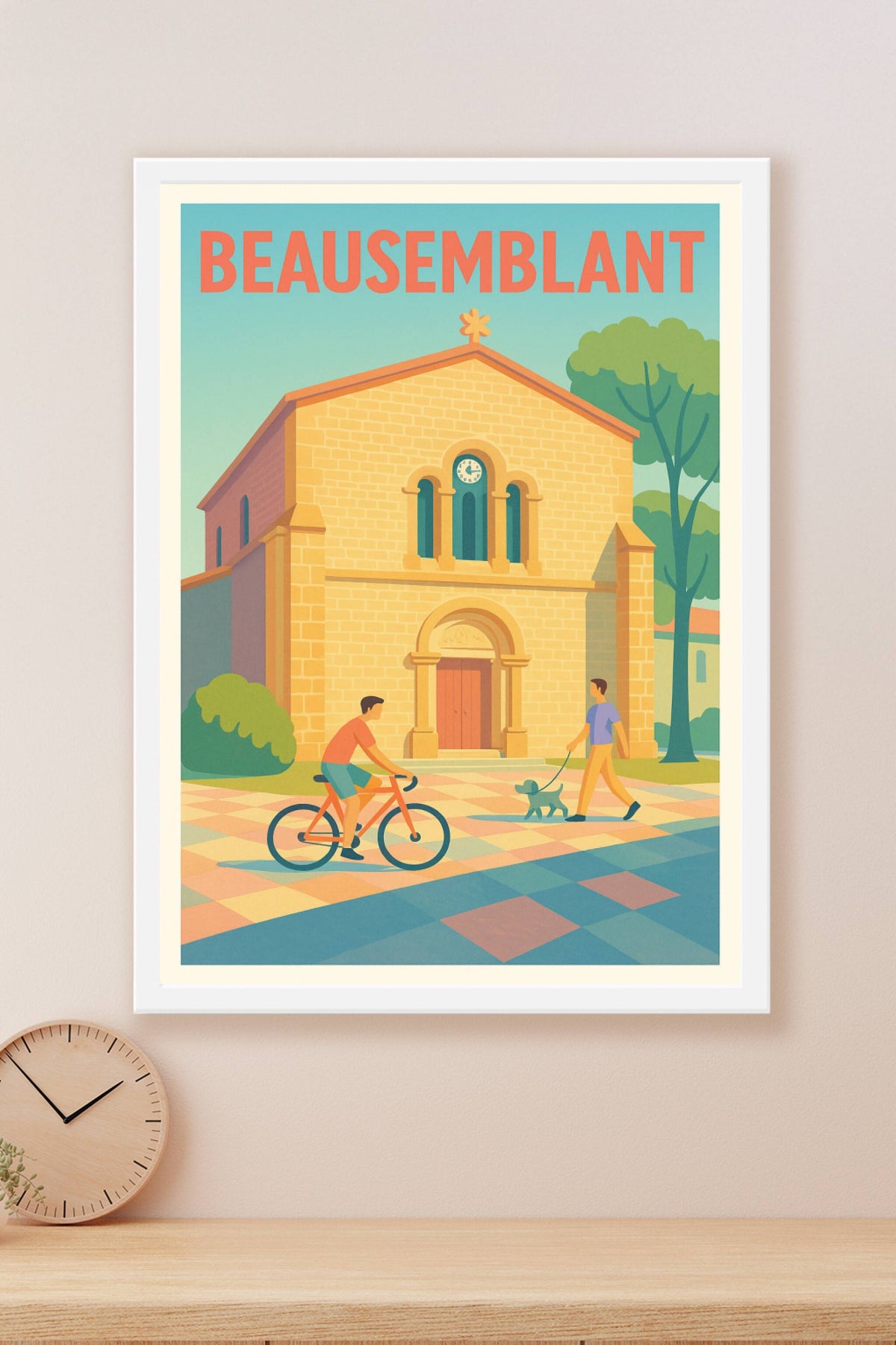 Affiche de Beausemblant - Tranquillité et charme provençal