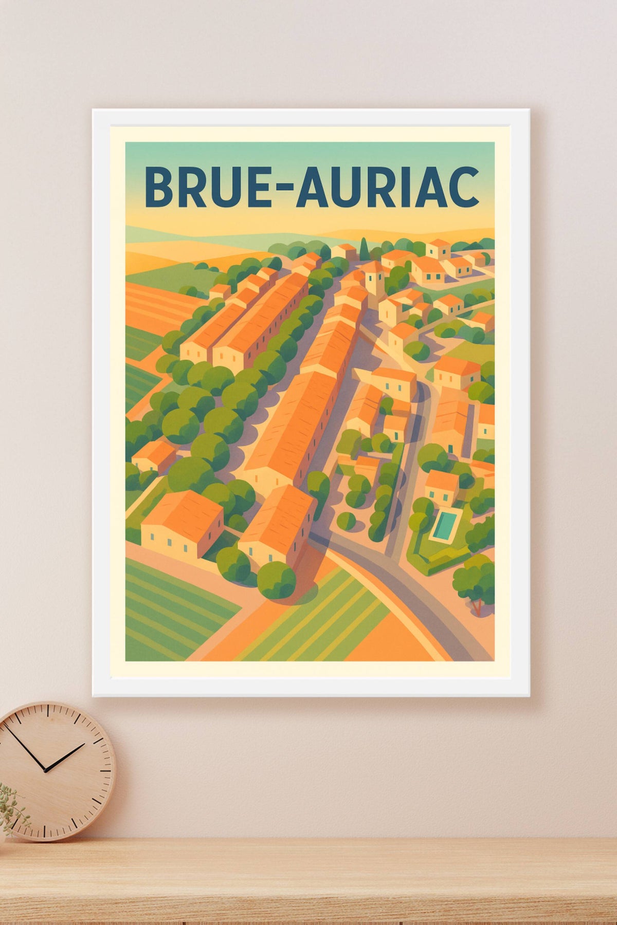 Affiche de Brue-Auriac - Charme Provençal en Perspective