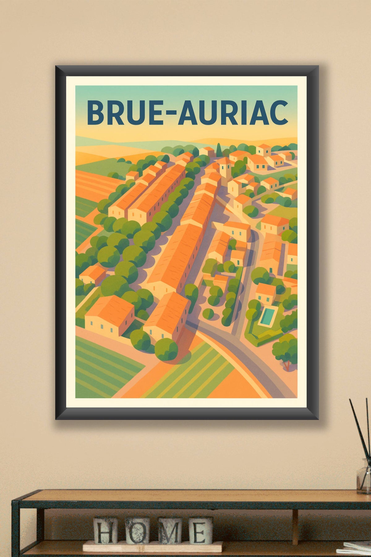 Affiche de Brue-Auriac - Charme Provençal en Perspective