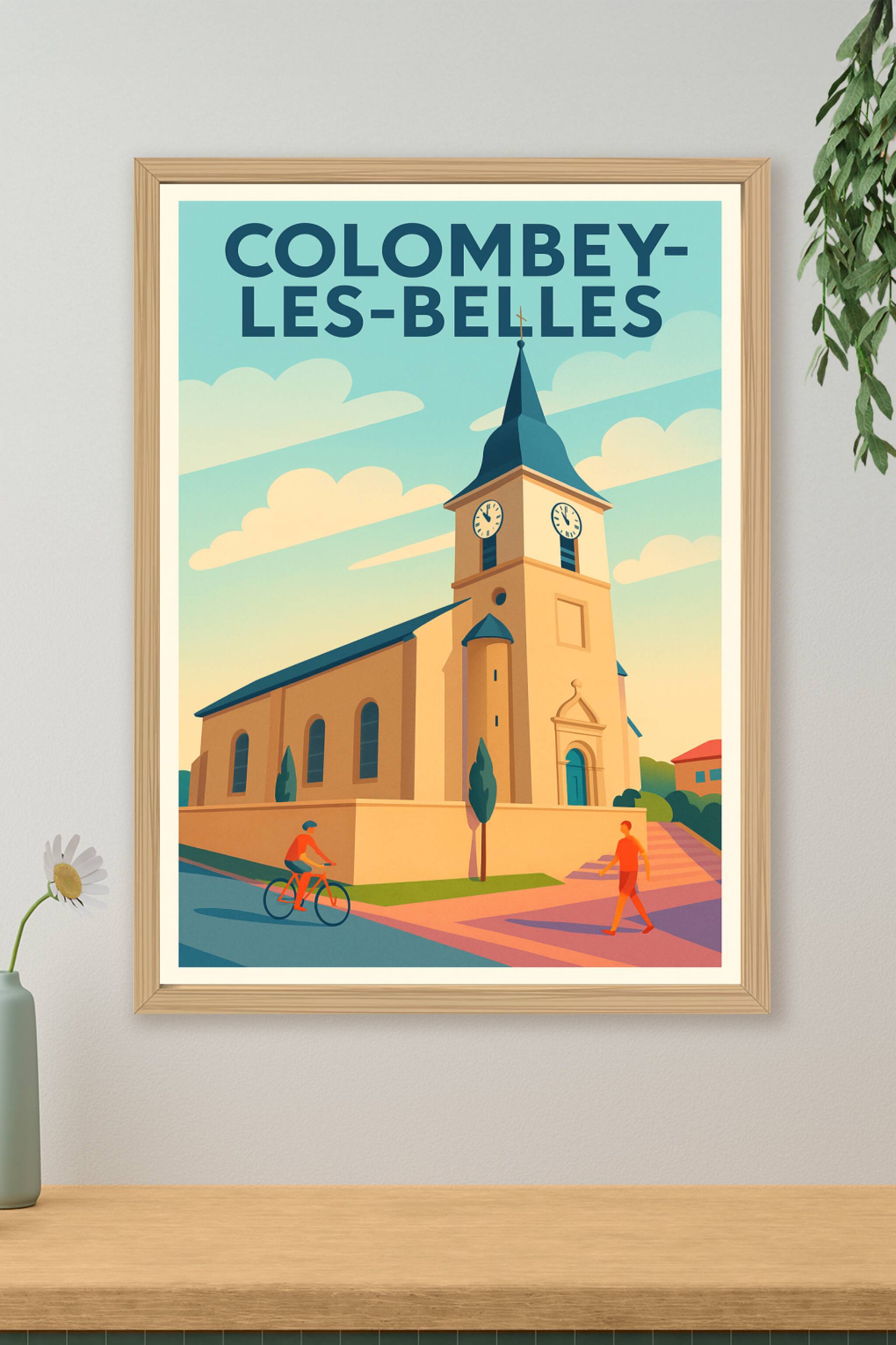 Affiche de Colombey-les-Belles - Charme et Sérénité au Cœur du Village