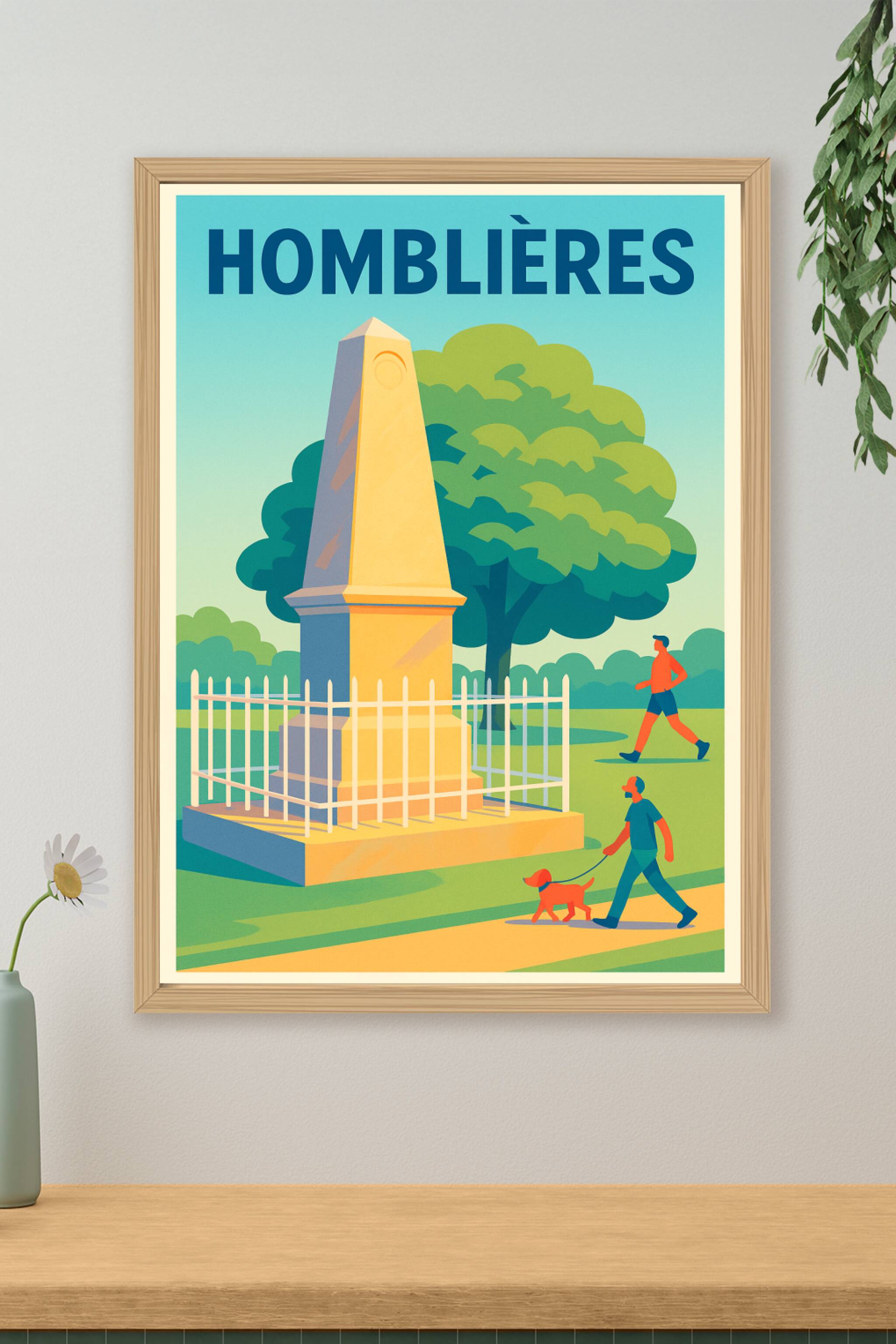 Affiche de Homblières - Tranquillité et nature en plein air