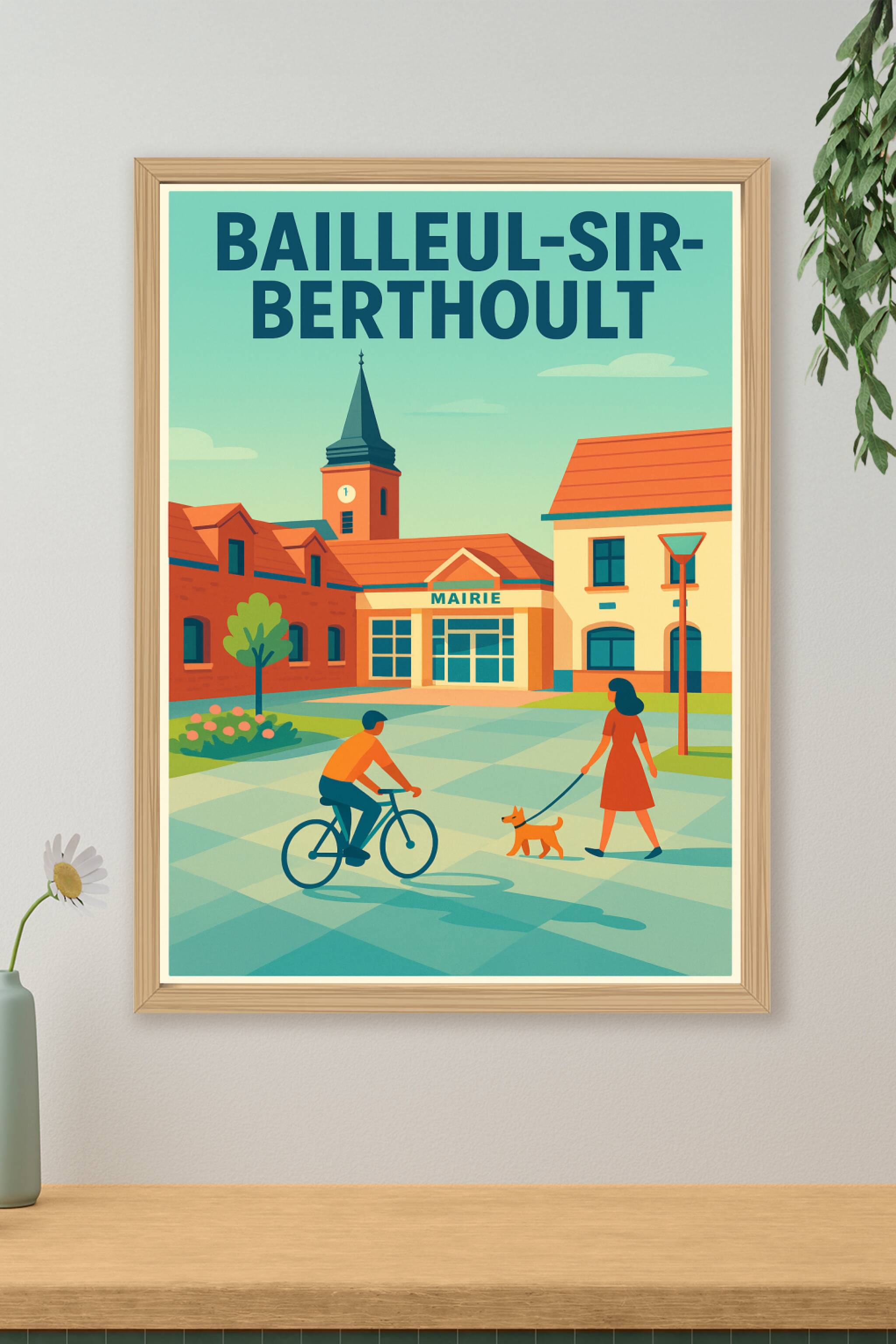 Affiche de Bailleul-Sir-Berthoult - Charme et vie paisible au cœur du village