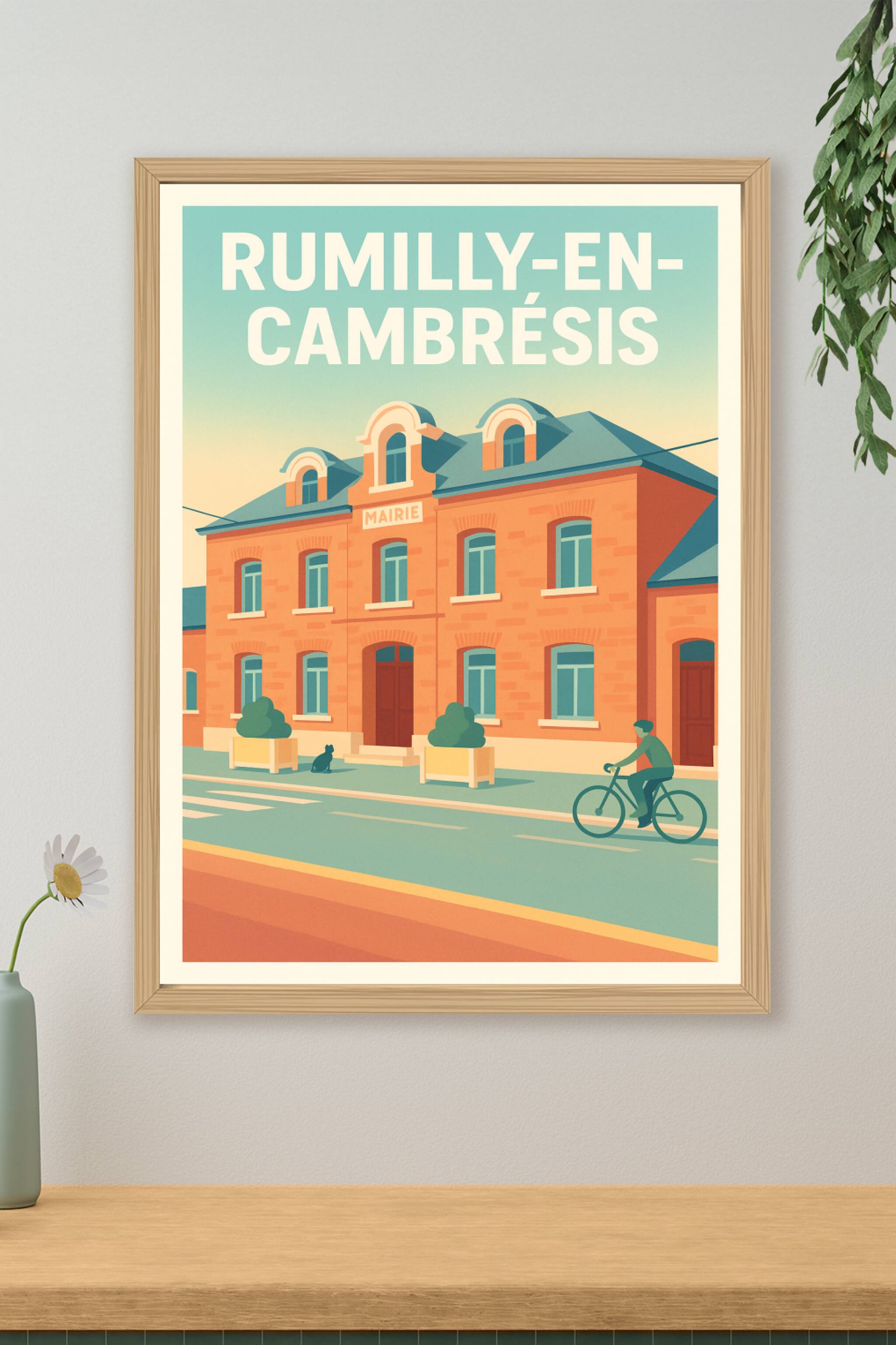 Affiche de Rumilly-en-Cambrésis - Charme et sérénité au cœur du Cambrésis