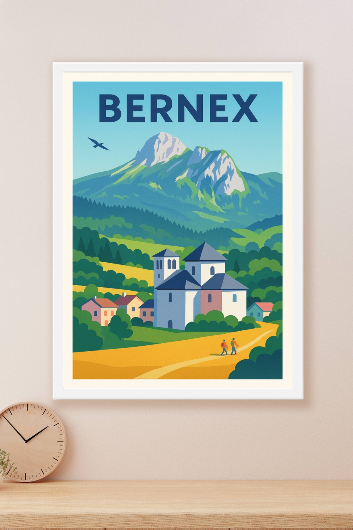 Affiche de Bernex - Escapade bucolique au cœur des montagnes