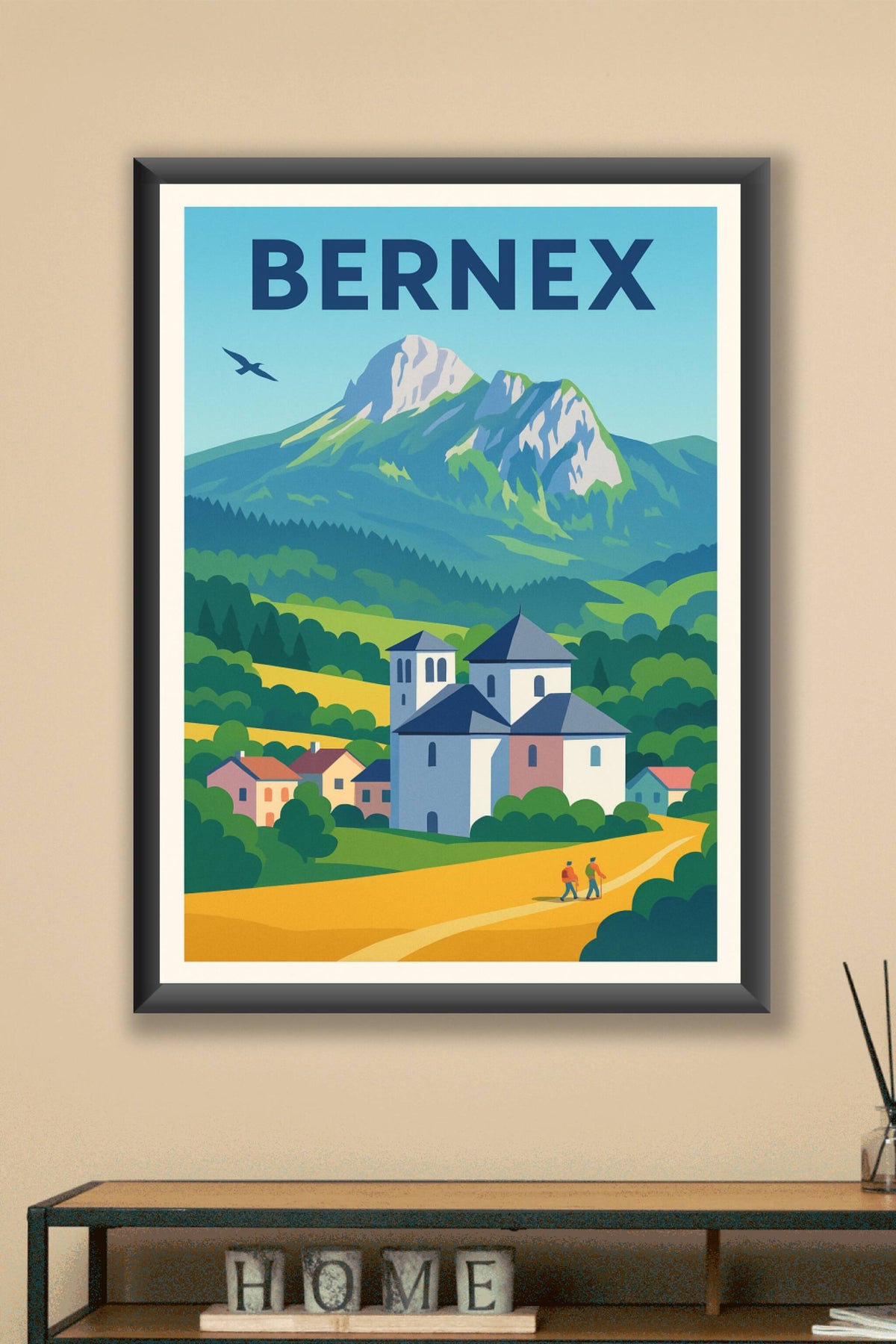 Affiche de Bernex - Escapade bucolique au cœur des montagnes