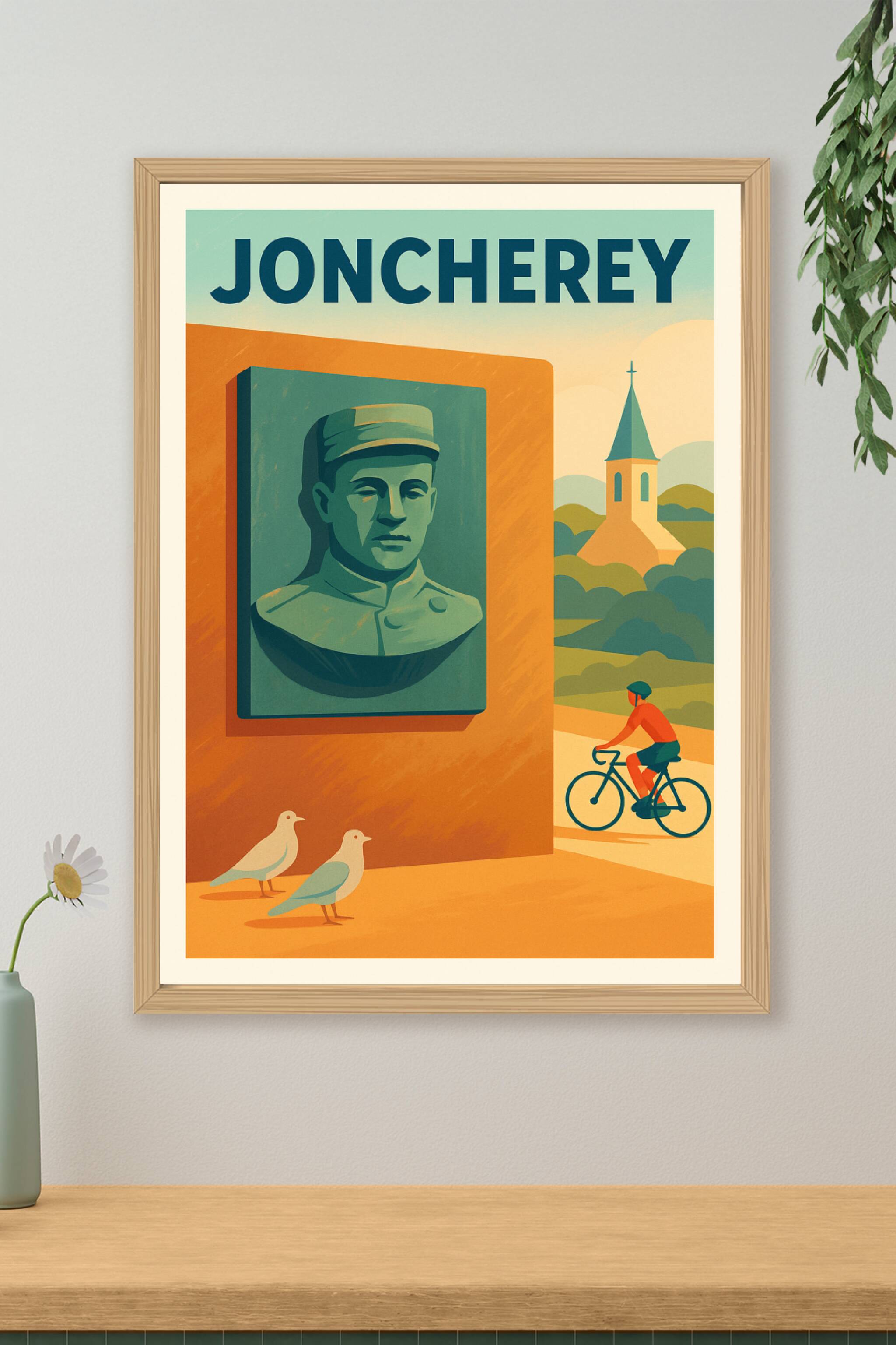 Affiche de Joncherey - Un hommage historique au cœur de la campagne