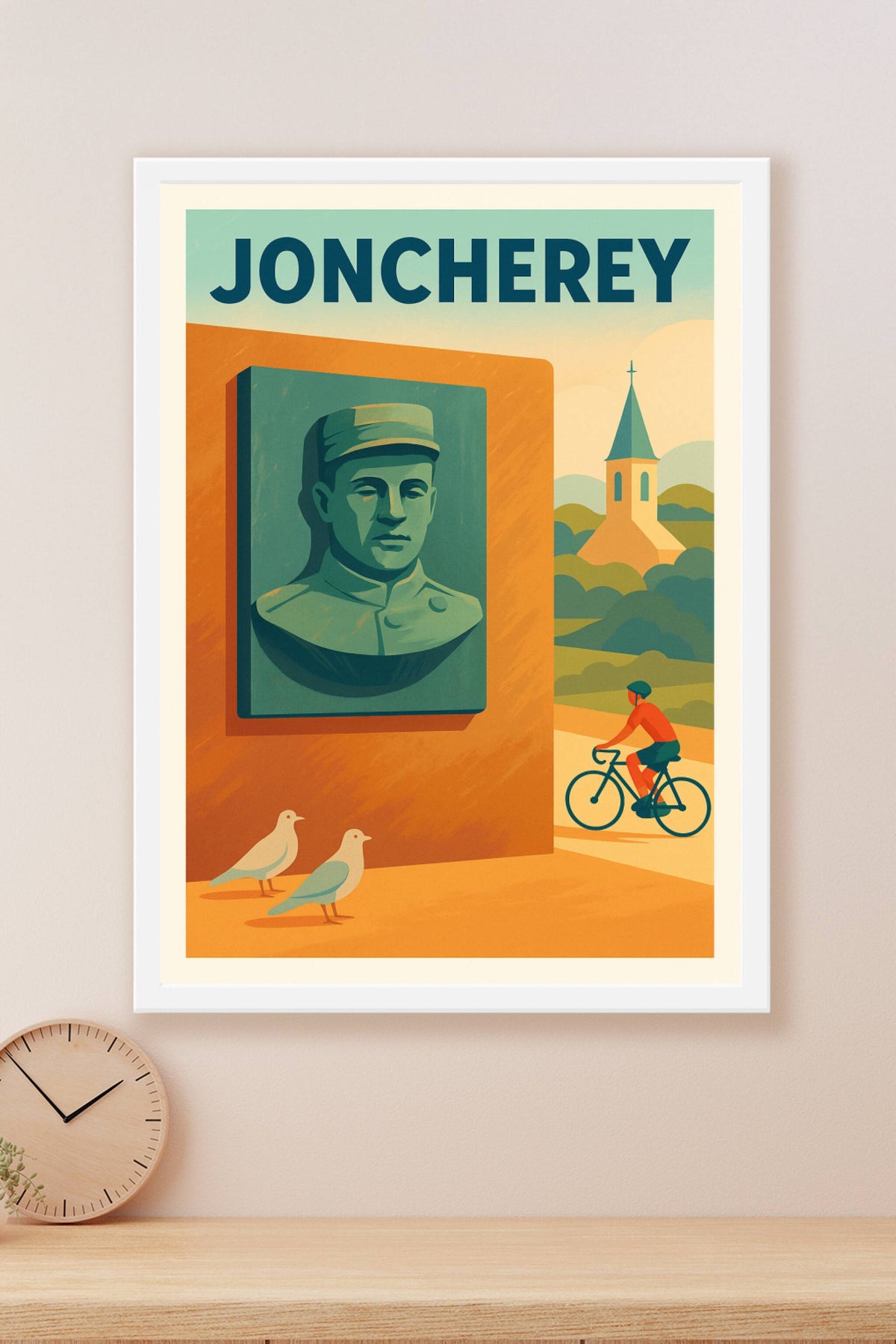 Affiche de Joncherey - Un hommage historique au cœur de la campagne