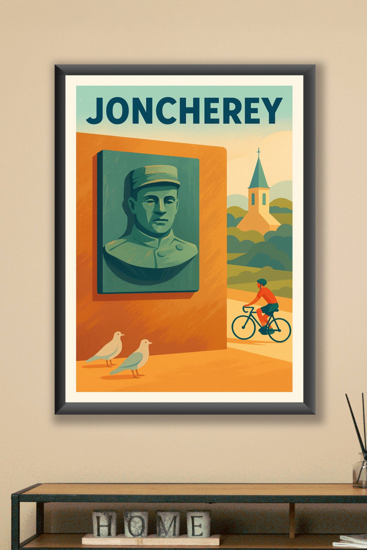 Affiche de Joncherey - Un hommage historique au cœur de la campagne