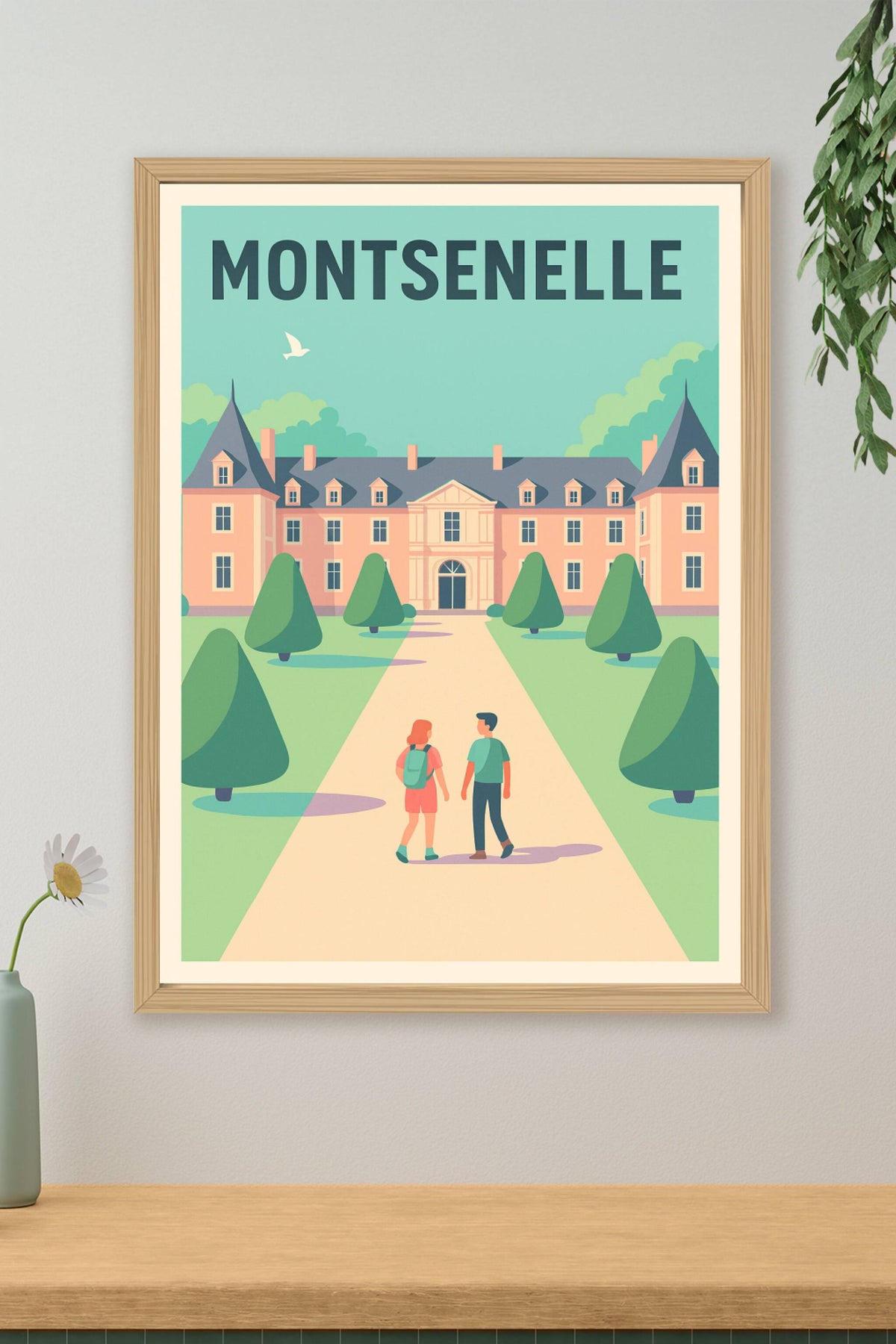 Affiche de Montsenelle - Découvrez le charme historique et naturel