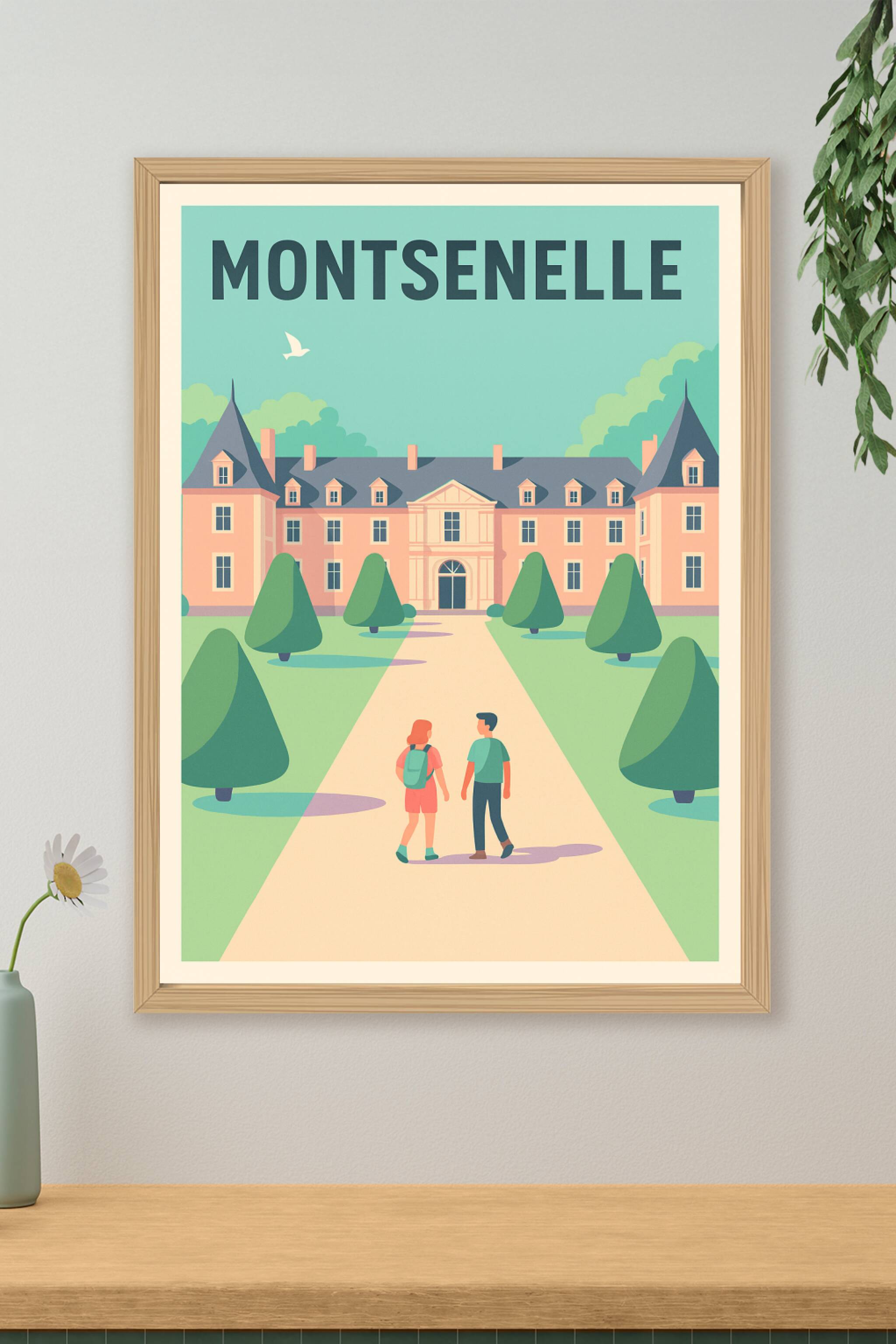 Affiche de Montsenelle - Découvrez le charme historique et naturel
