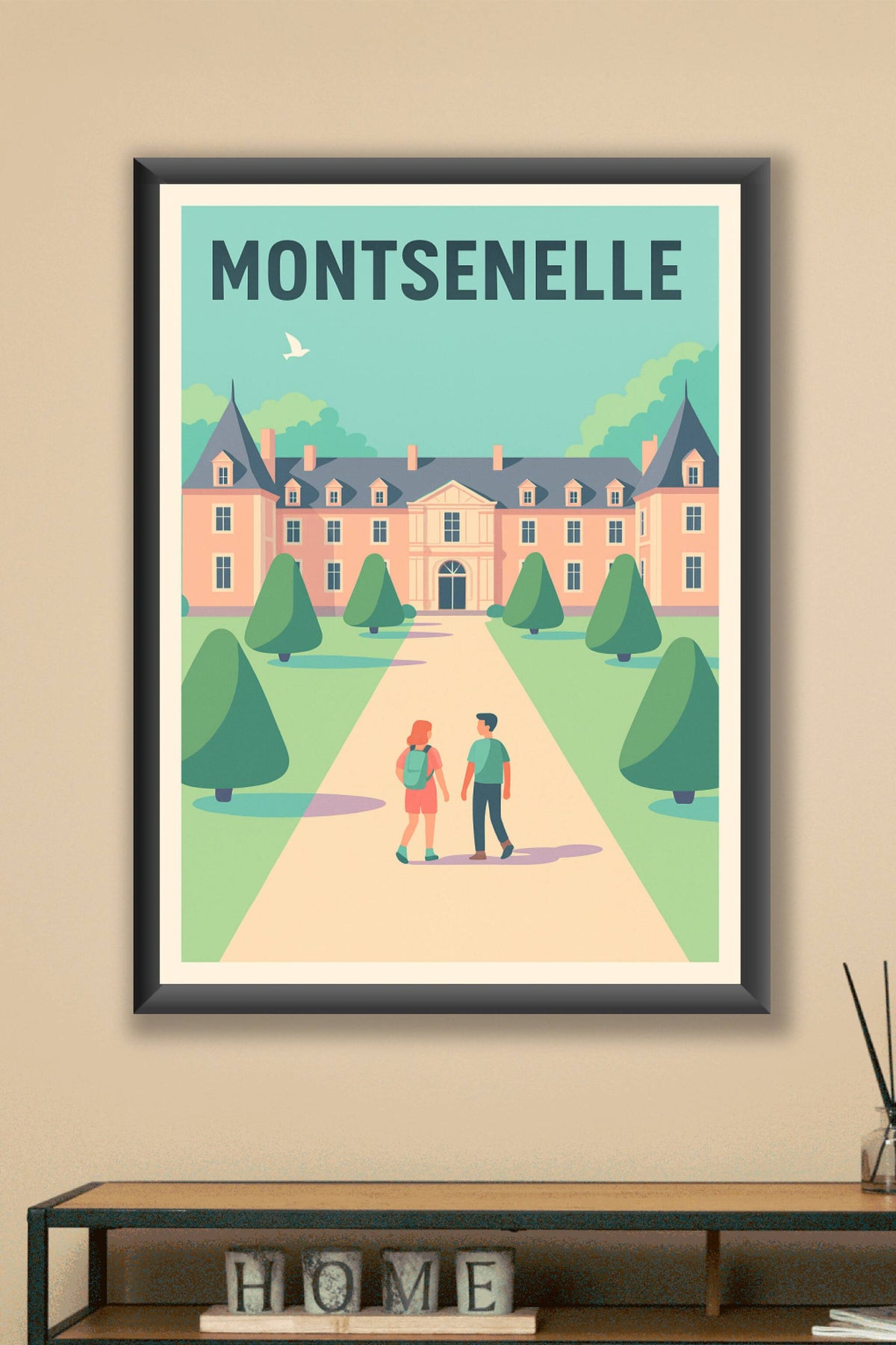 Affiche de Montsenelle - Découvrez le charme historique et naturel
