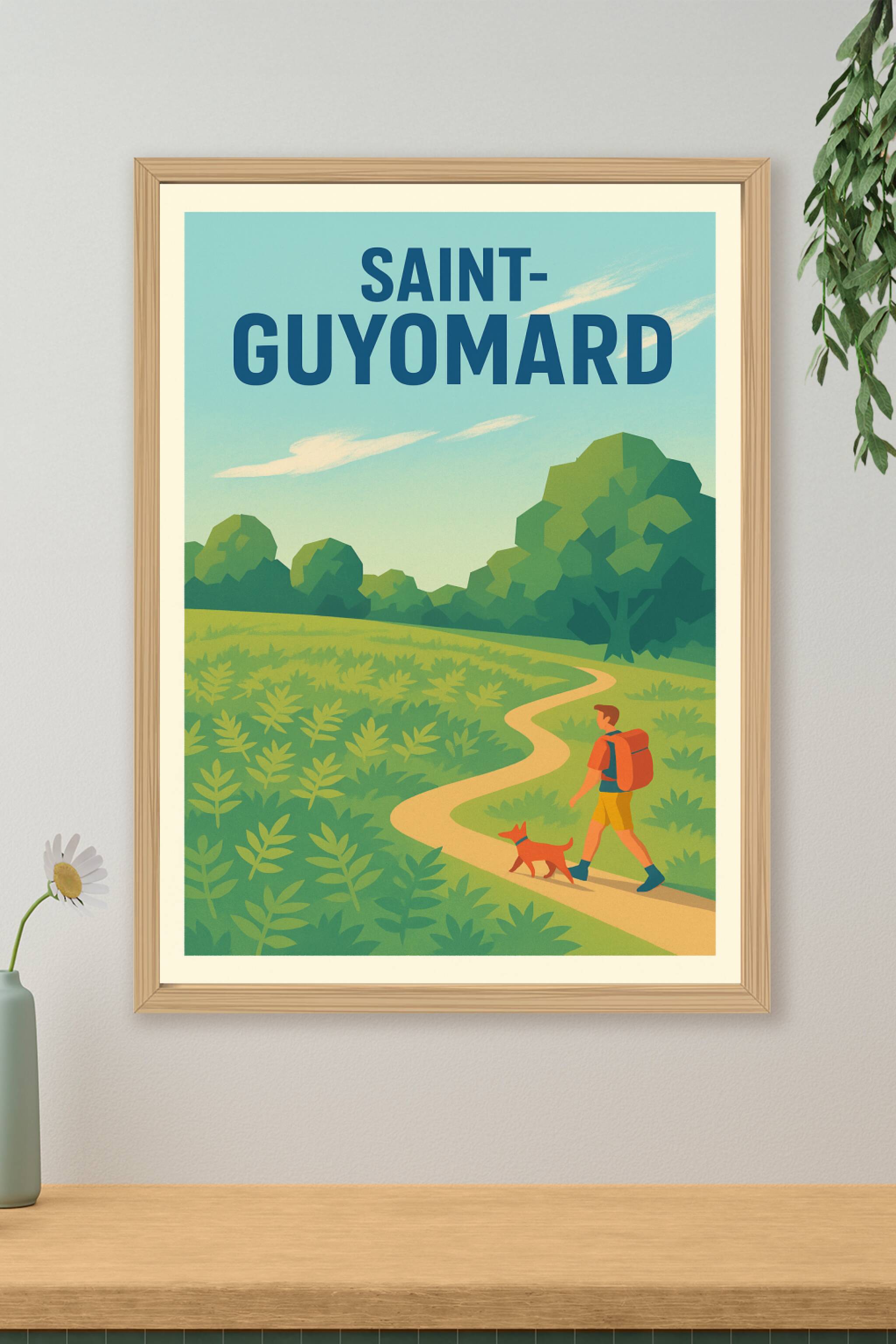 Affiche de Saint-Guyomard - Promenade bucolique en pleine nature
