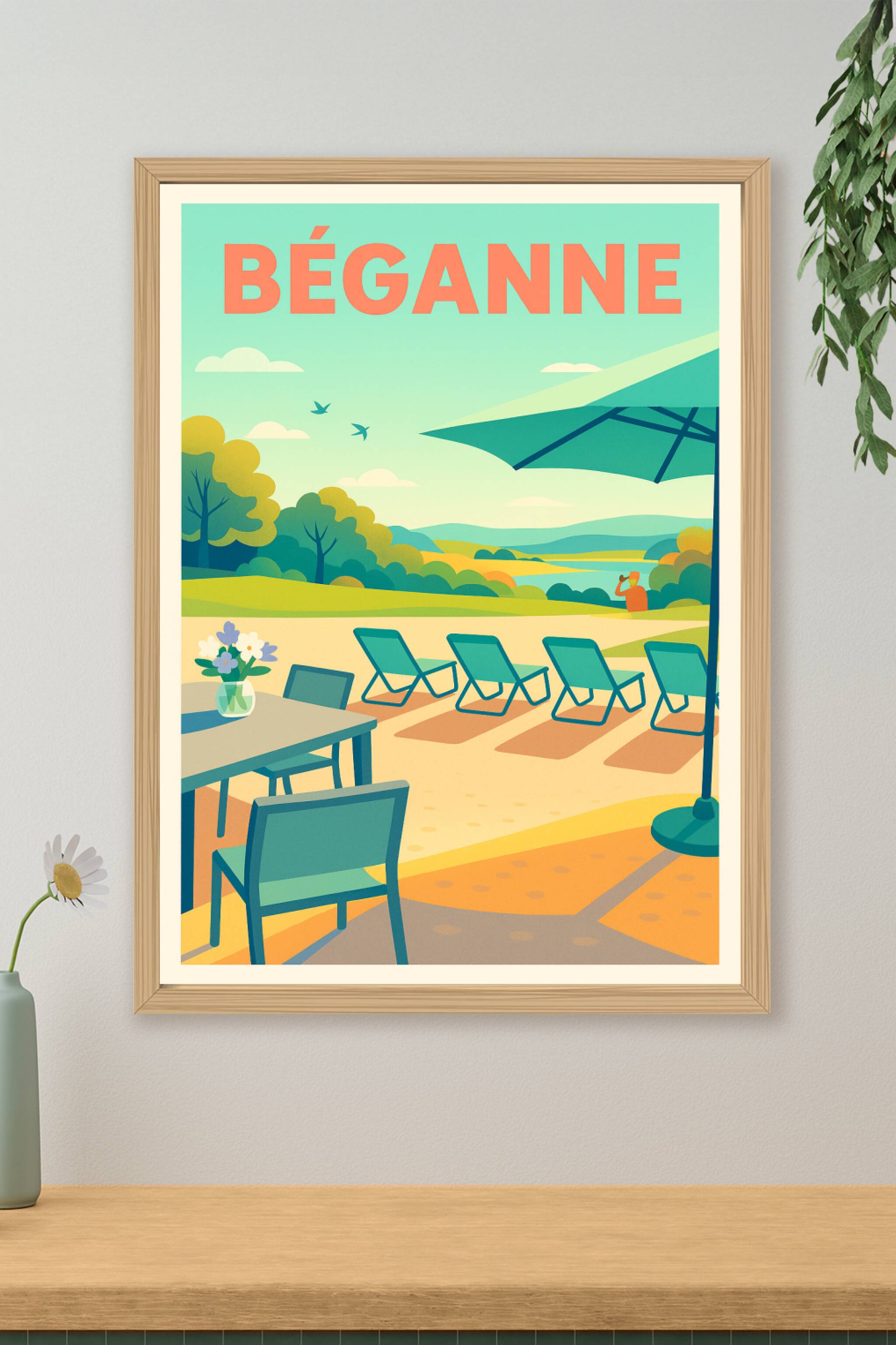 Affiche de Béganne - Douceur et sérénité en terrasse