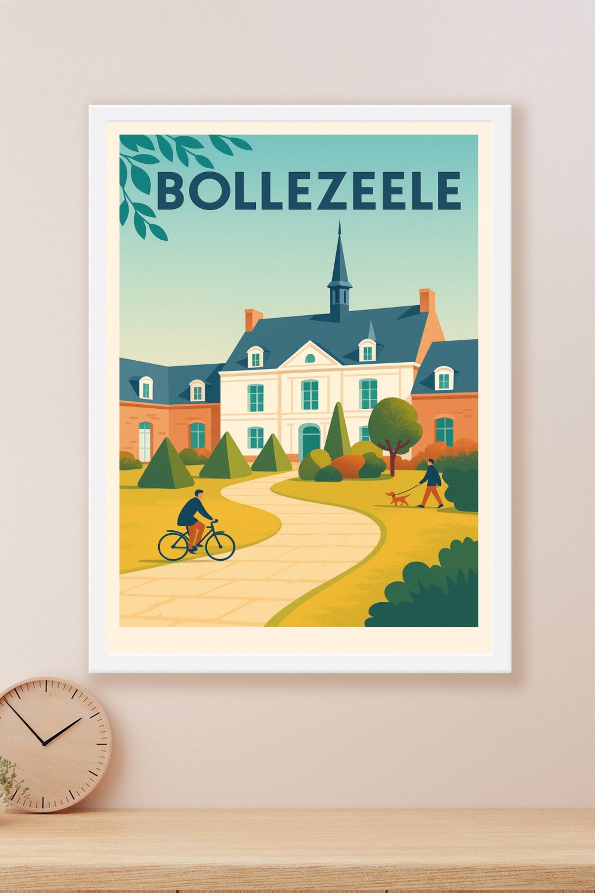 Affiche de Bollezeele - Charme et sérénité du patrimoine local