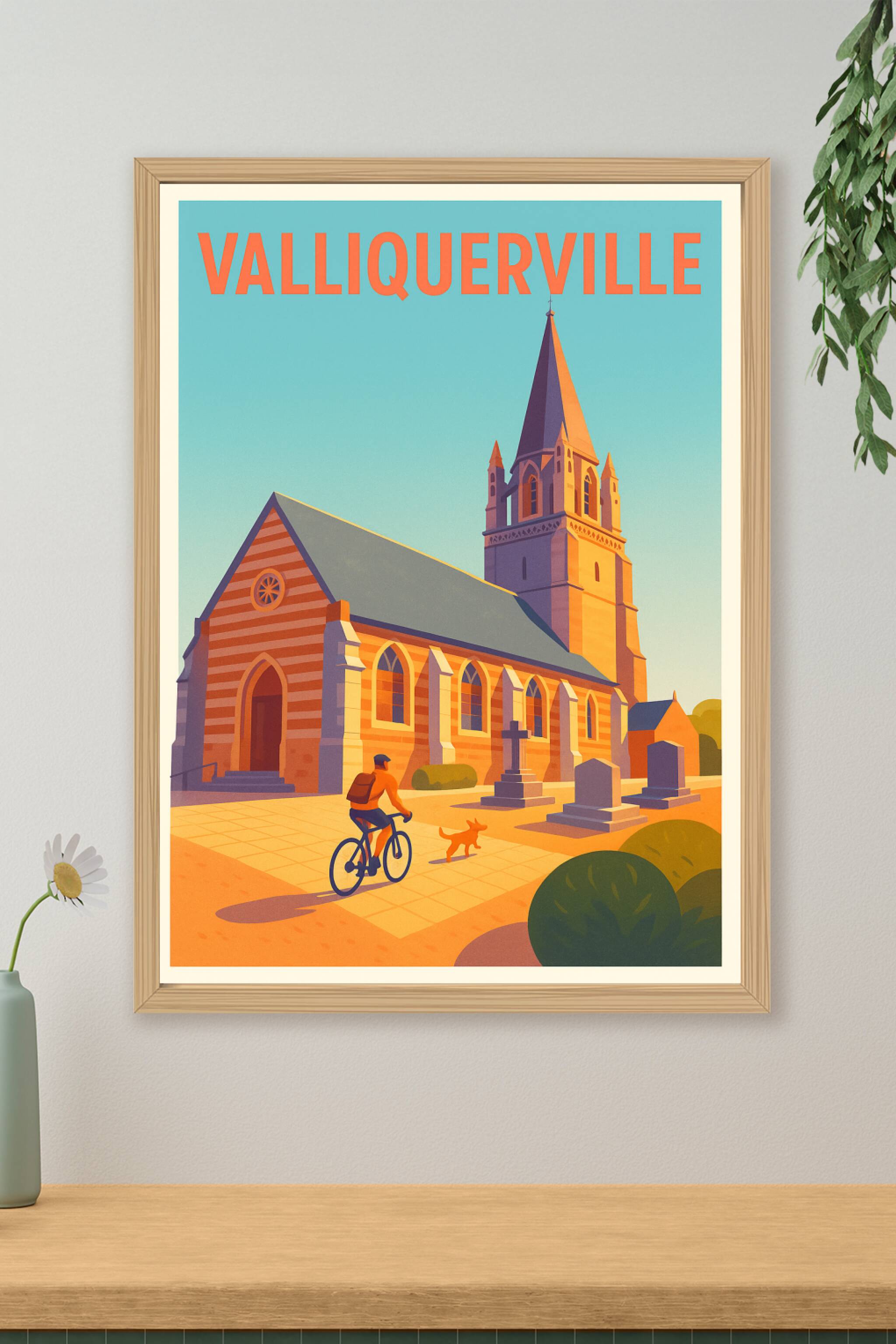 Affiche de Valliquerville - Charme et sérénité au cœur du village