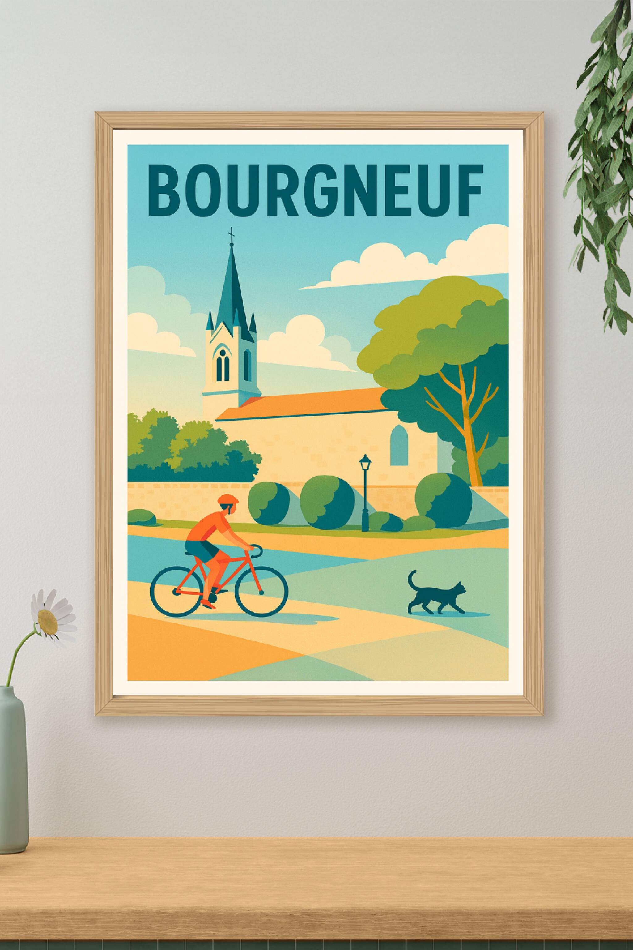 Affiche de Bourgneuf - Douceur de vie au quotidien